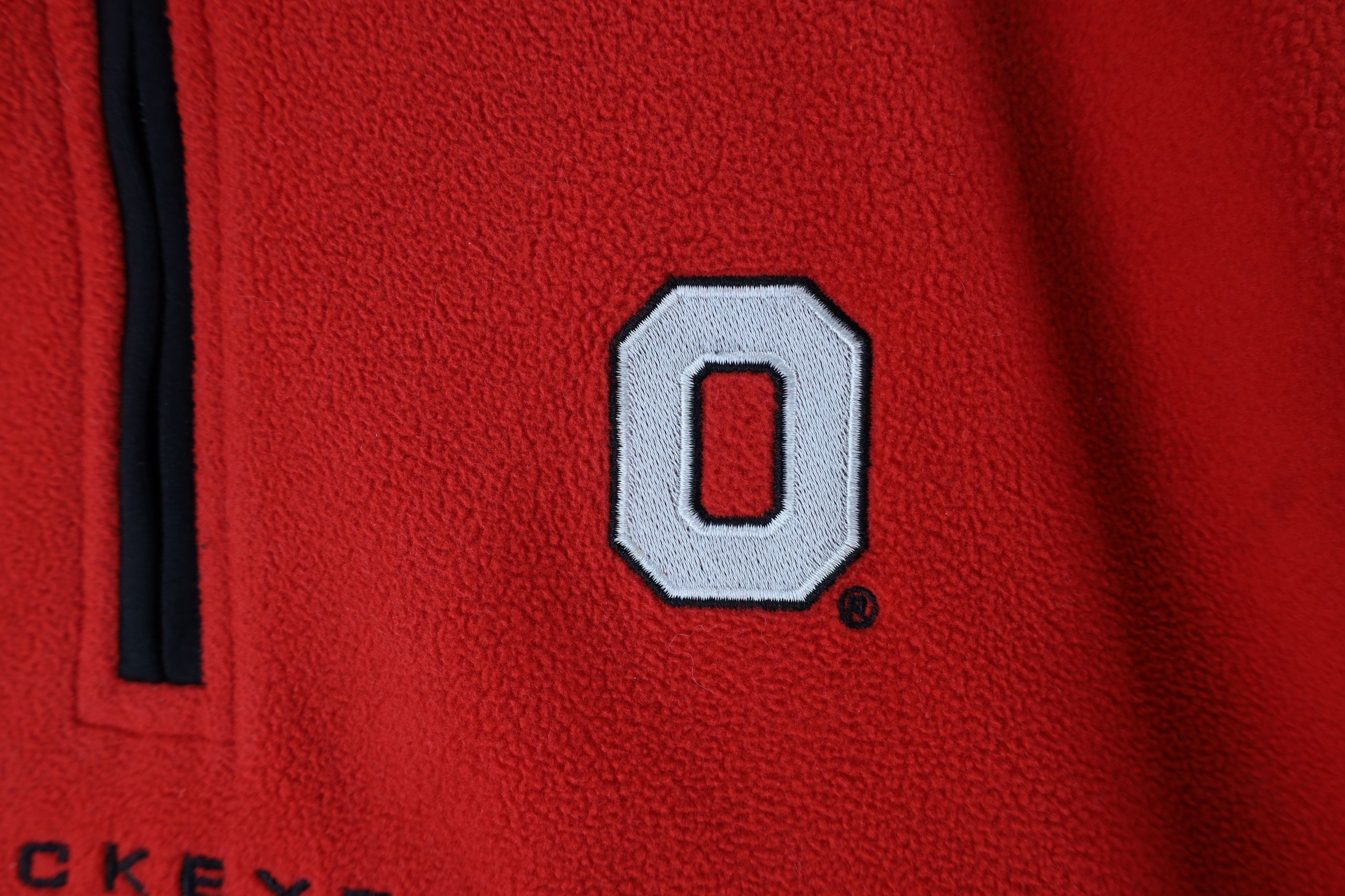 Vintage Vintage State University Half Zip Fleece Pullover Sweater Size US L / EU 52-54 / 3 - 6 Thumbnail