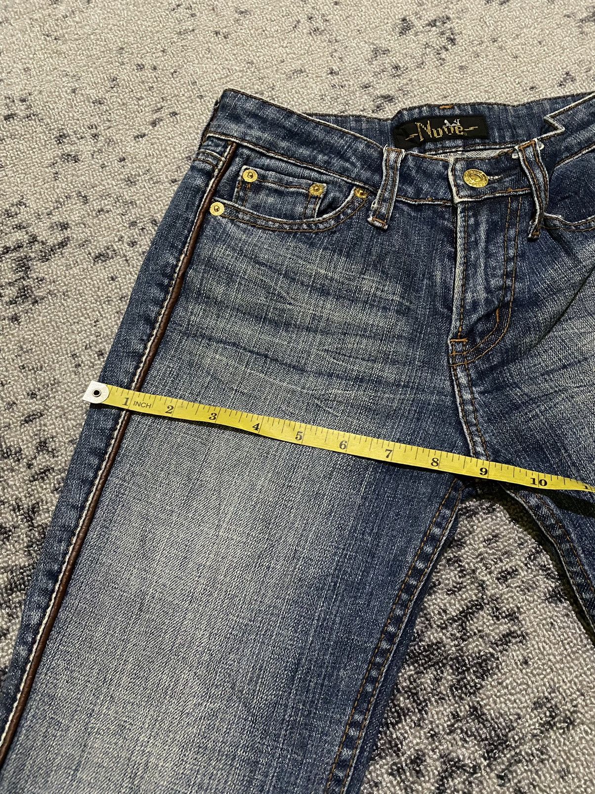 Hysteric Glamour × If Six Was Nine × Japanese Brand Y2k Nuve ifsixwasnine flare jeans Size US 27 - 12 Thumbnail