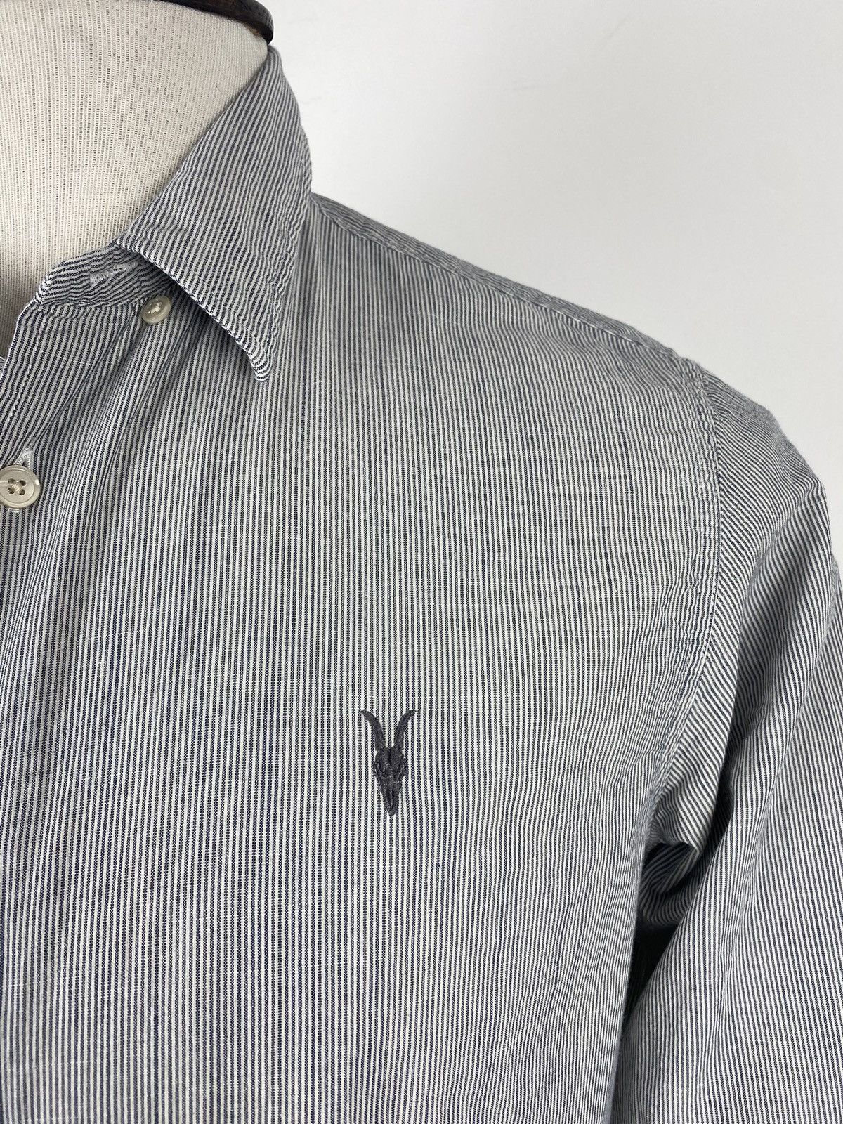 Allsaints Men’s Allsaints Bedford Long Sleeve Shirt size L Size US L / EU 52-54 / 3 - 3 Thumbnail