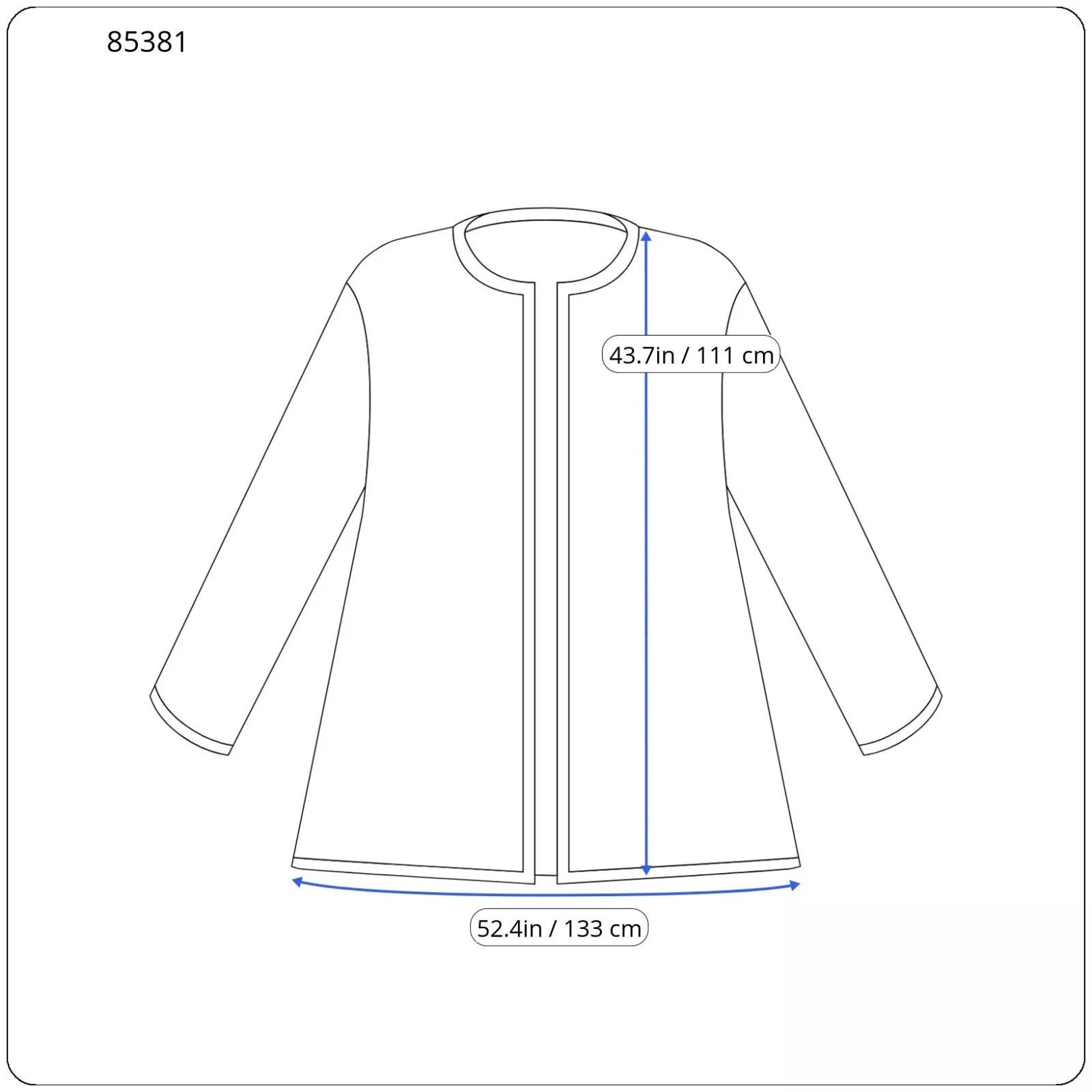 Sandro SANDRO Coat Women's (EU) 38 Wool Blend Poncho Plaid Clasp Size M / US 6-8 / IT 42-44 - 3 Thumbnail
