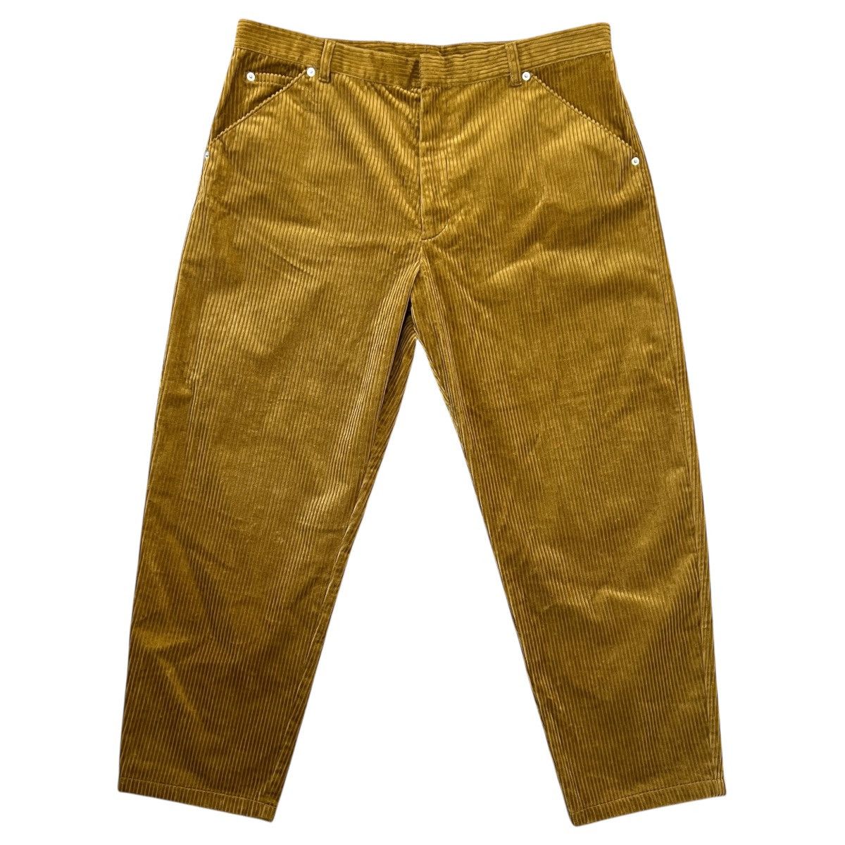 Prada PRADA 2024AW Triangle Logo Pinwale Corduroy Trousers / Pants Size US 44 / EU 60 - 1 Thumbnail