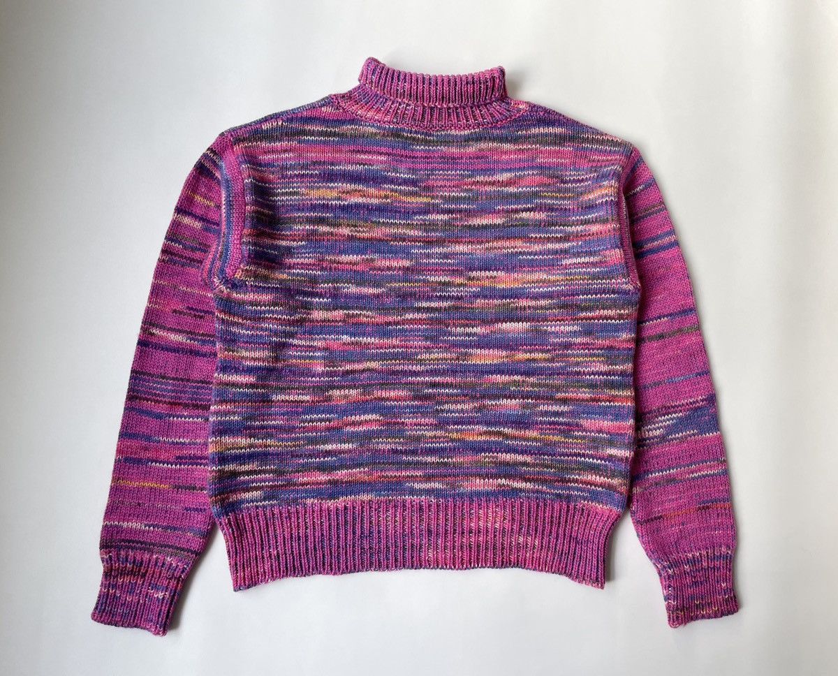 Dries Van Noten Sample Oversized Mohair Marled Sweater Size US M / EU 48-50 / 2 - 8 Thumbnail