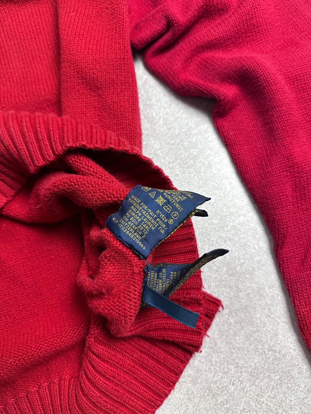 Polo Ralph Lauren Vintage Polo Ralph Lauren RRL Purple Label Sweater L Size US L / EU 52-54 / 3 - 7 Thumbnail