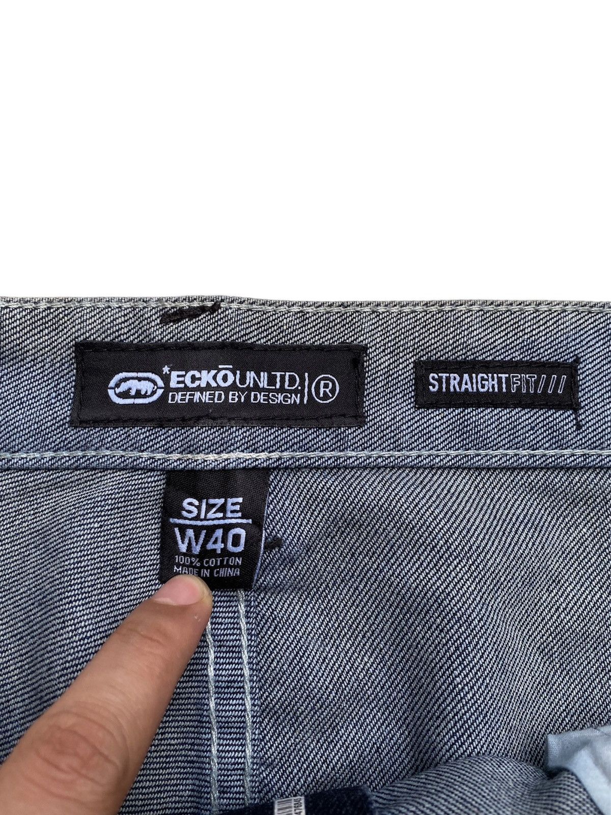 Ecko Unltd straight cut jeans