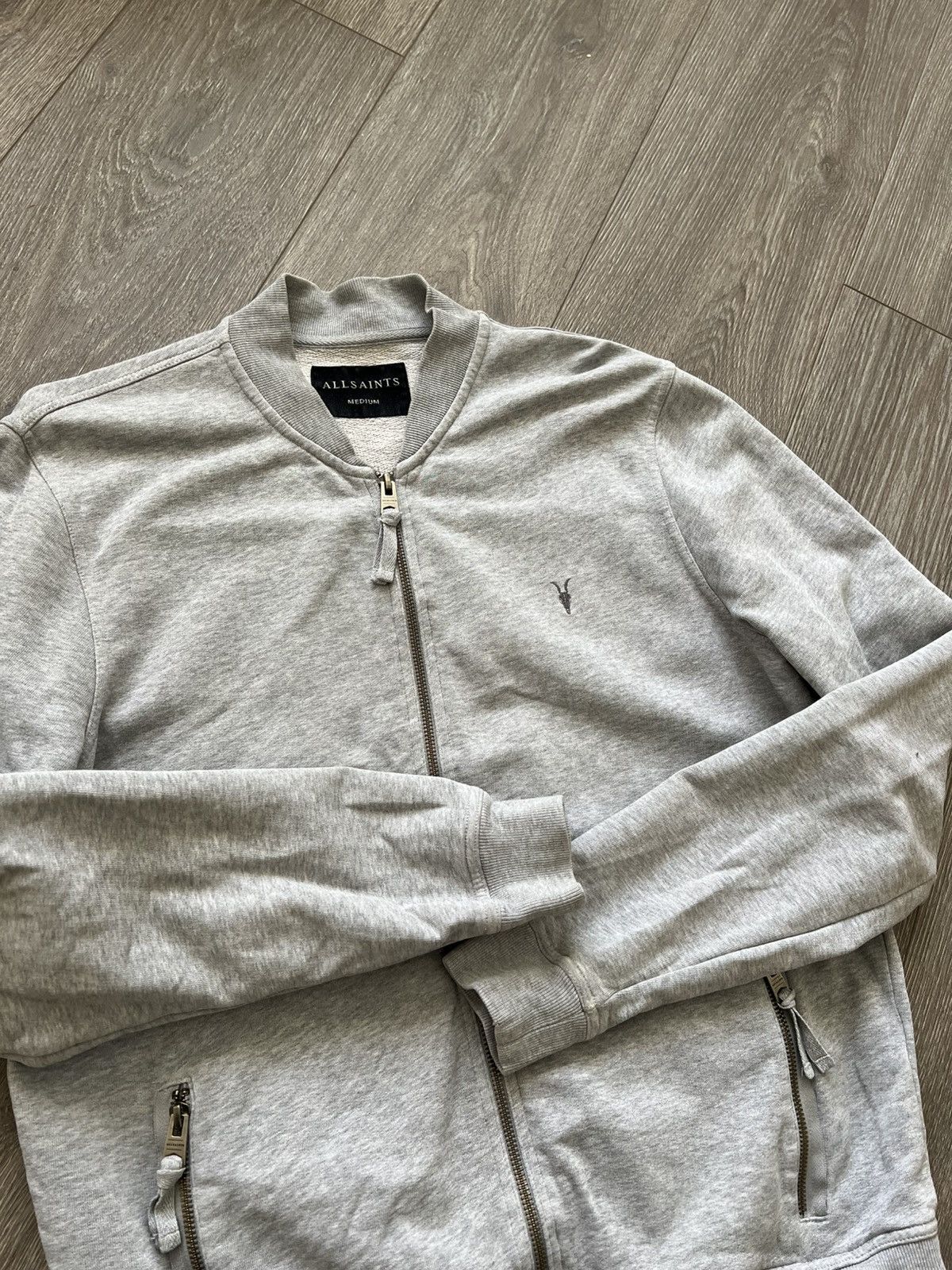 Allsaints Allsaints Sweat Bomber Jacket Size US M / EU 48-50 / 2 - 9 Thumbnail