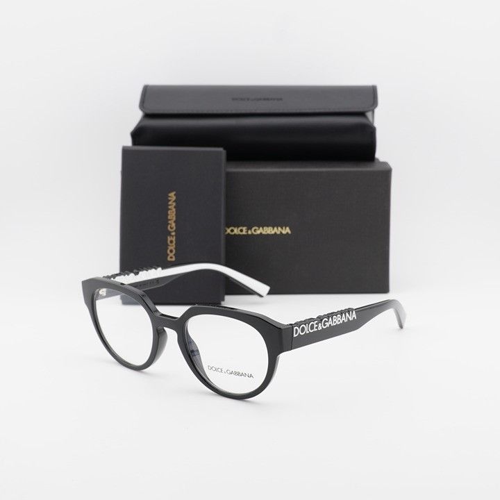 Dolce & Gabbana Dolce & Gabbana DG5113 501 Eyeglasses Square Black 53mm Size ONE SIZE - 1 Thumbnail
