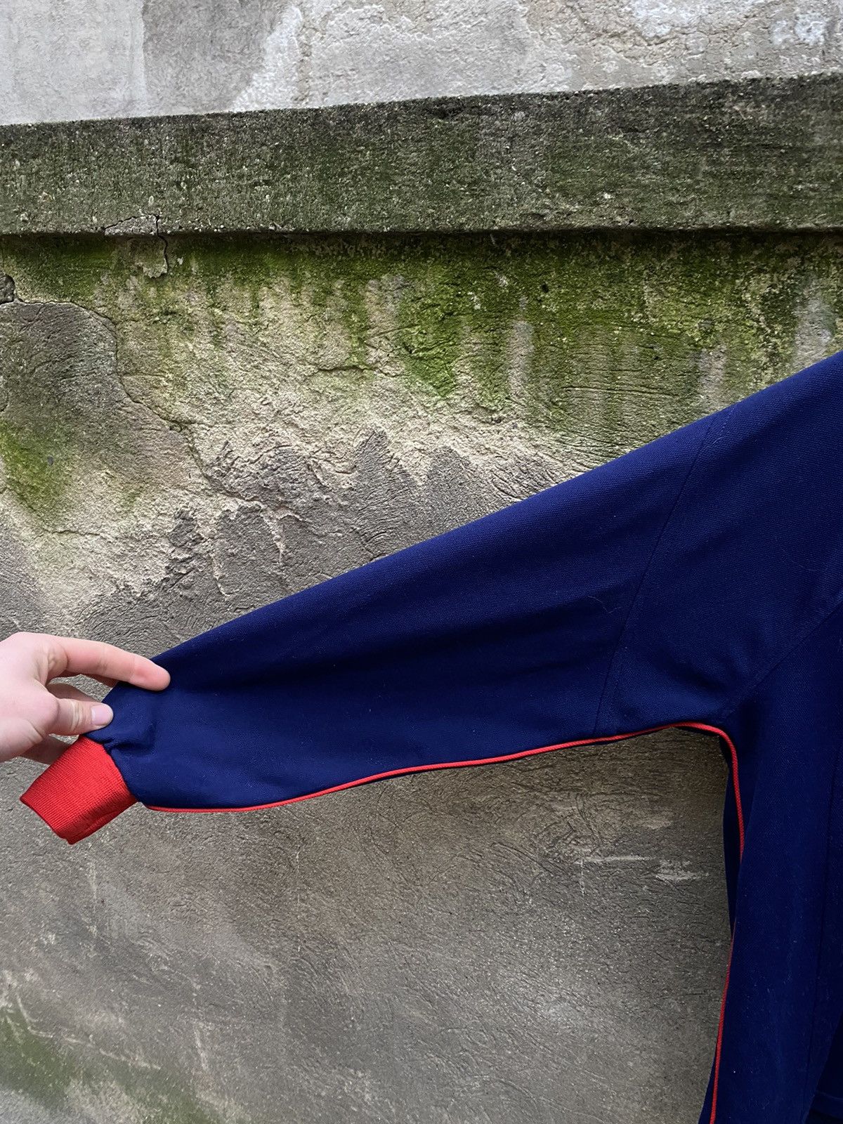 Macron × Vintage Vintage 90s Macron Pol Mori 20 Fabio Soccer Jersey Size US S / EU 44-46 / 1 - 7 Thumbnail