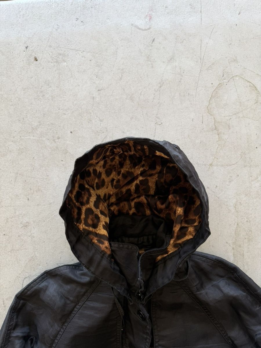 Dolce & Gabbana 2010s Dolce and Gabbana Leopard Print Parka Size US M / EU 48-50 / 2 - 2 Thumbnail