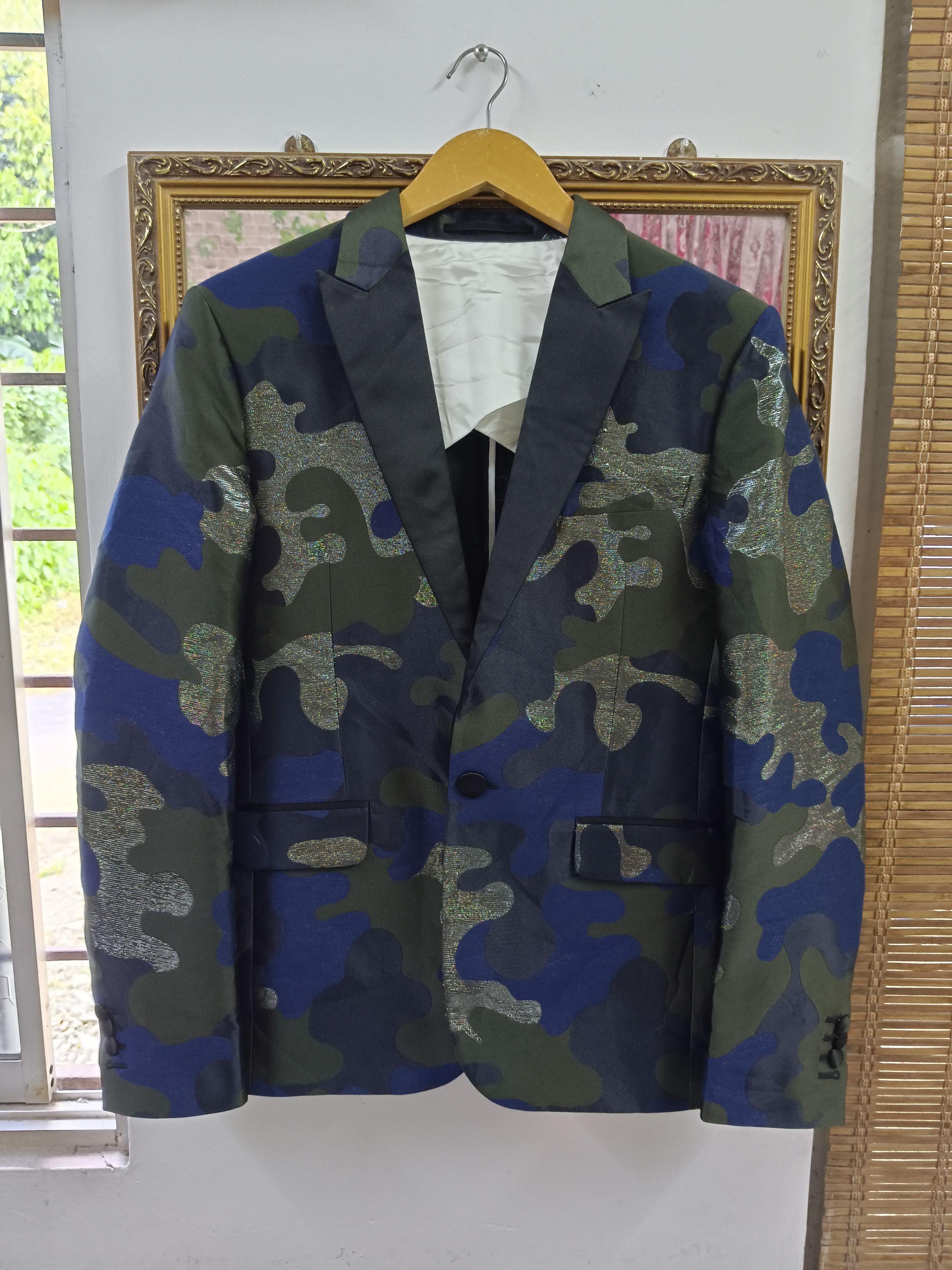 DSQUARED2 TOKYO CAMOUFLAGE EVENING BLAZER