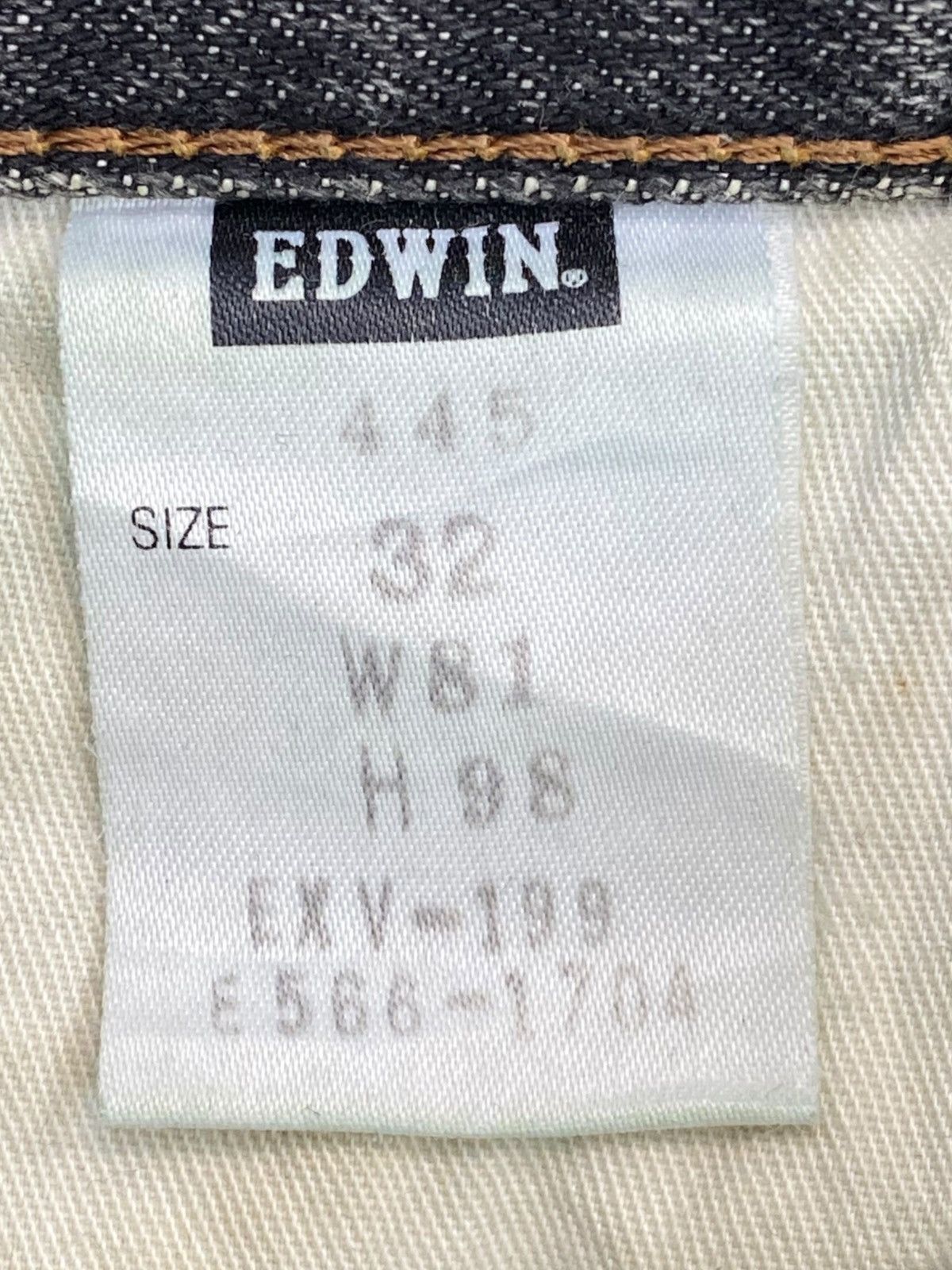 Edwin Edwin Faded Wash Ripped Style Loose Jeans Size US 30 / EU 46 - 10 Thumbnail