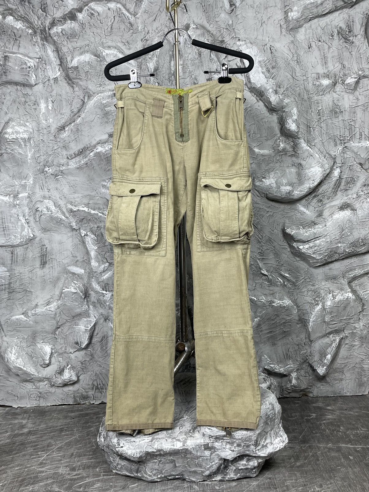 If Six Was Nine × Japanese Brand × Junya Watanabe Vintage Archive Zip Bandage Pants Punk Hysteric Style Size 28" / US 6 / IT 42 - 1 Thumbnail