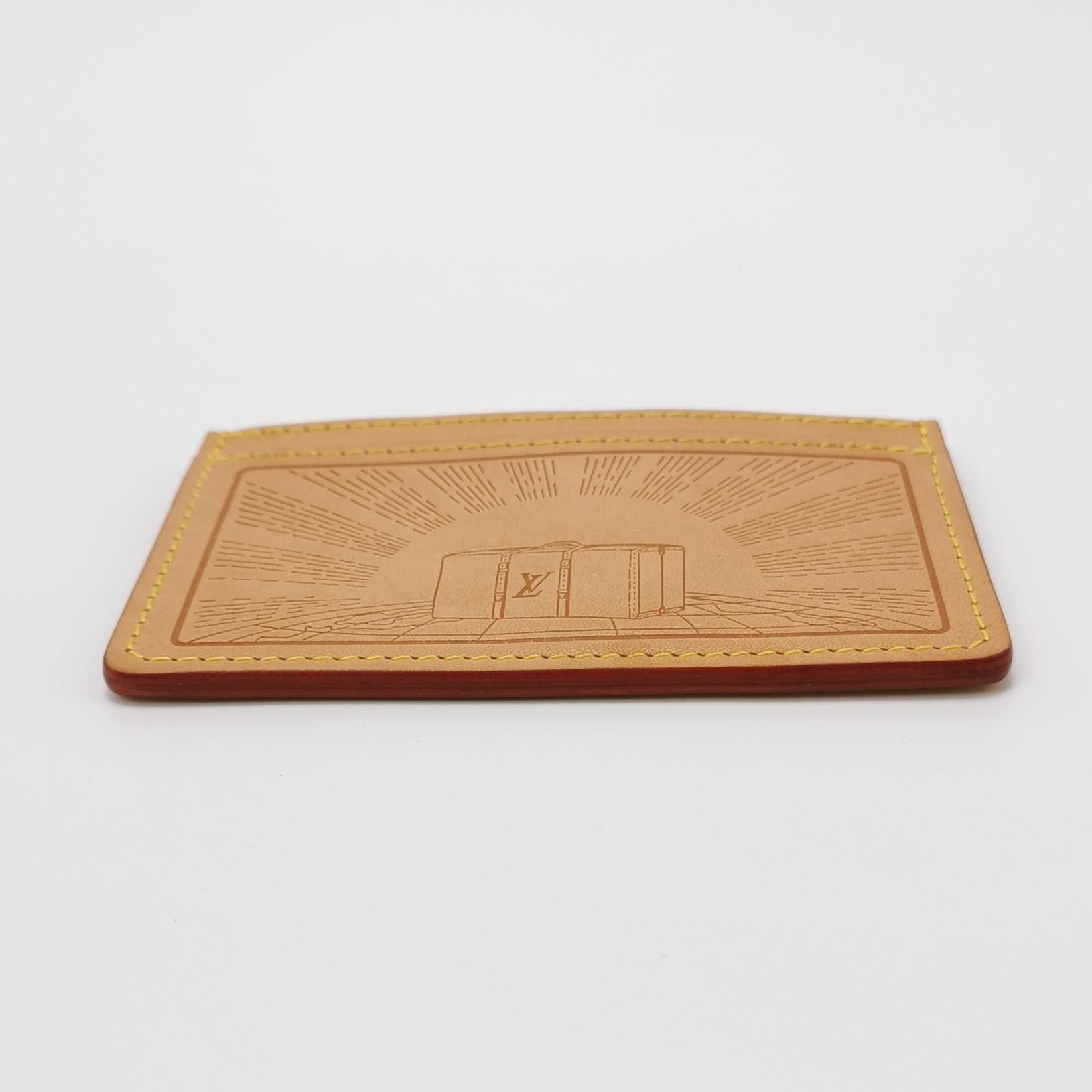 Louis Vuitton Louis Vuitton (LV) Vegetable Tanned Leather Letter Embossed Size ONE SIZE - 3 Thumbnail