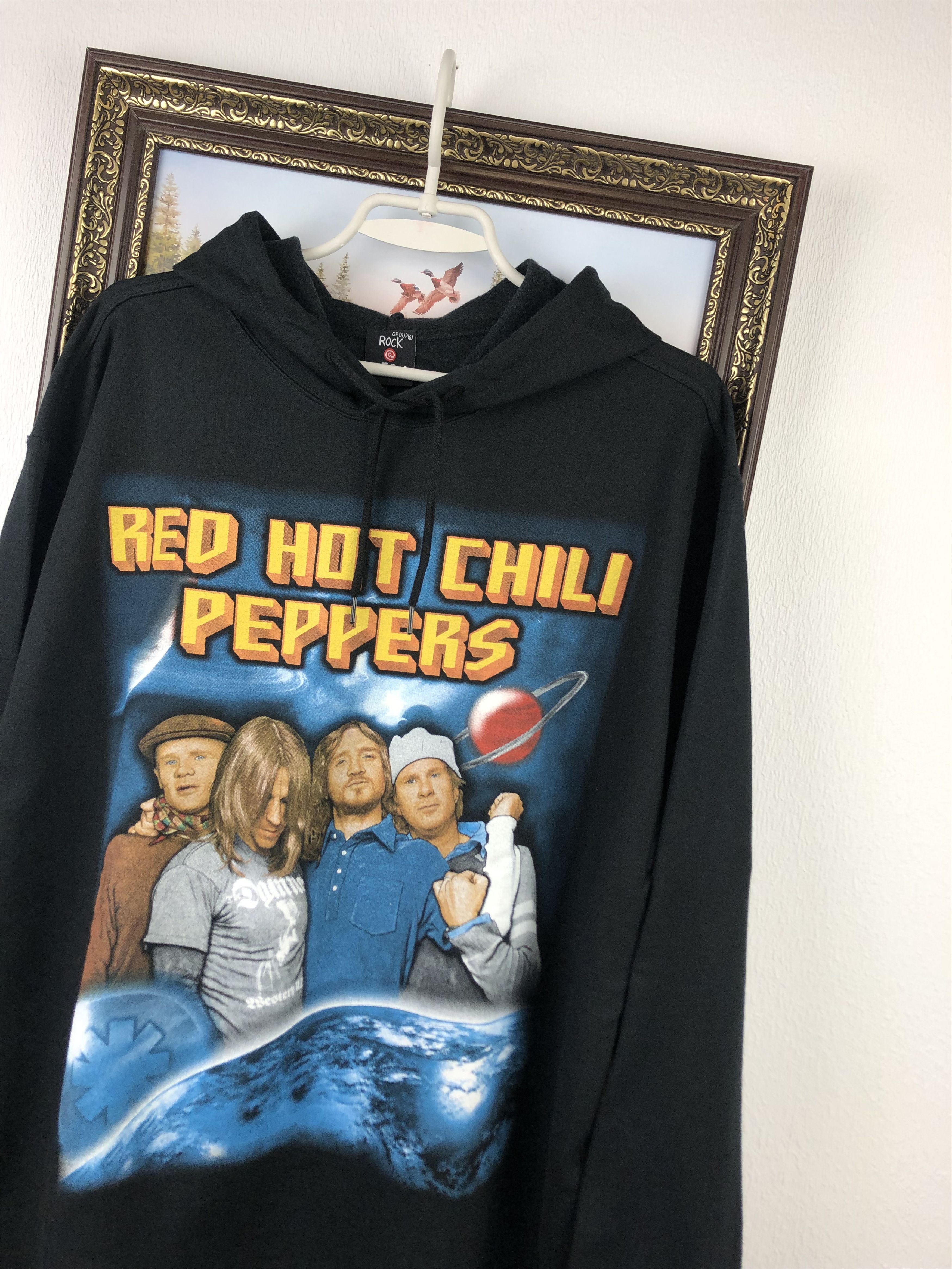 Vintage RHCP Red Hot Chili Peppers Hoodie Rare Sweatshirt
