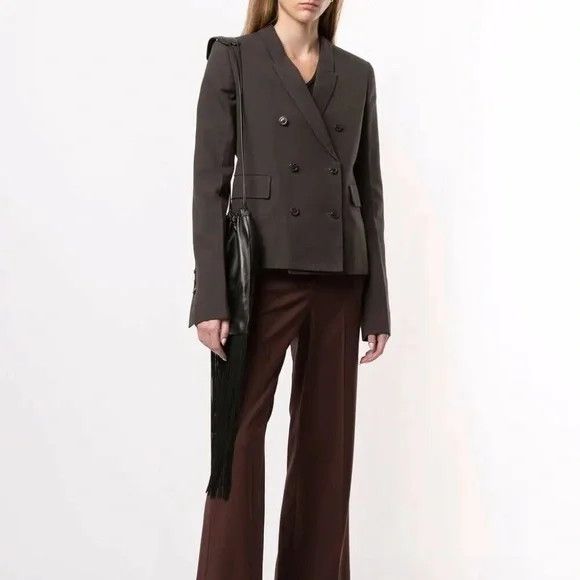 Rick Owens Rick Owens Tailored Walrus Double Breasted Blazer Size S / US 4 / IT 40 - 1 Thumbnail