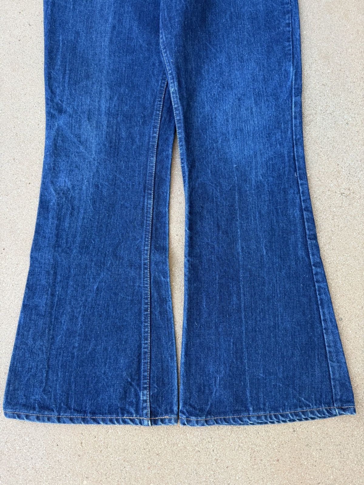 Levi's Vtg 70’s Levi’s 646 Orange Tab Bellbottom Flare Jeans 33x30 Size US 33 - 3 Thumbnail
