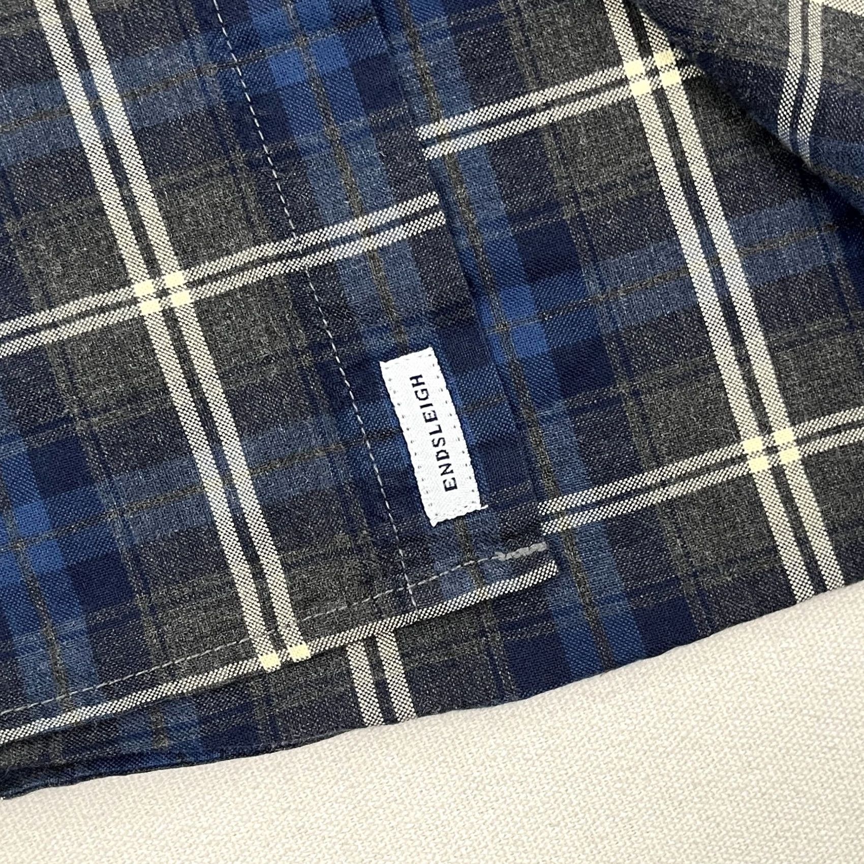 Barbour Barbour Endsleigh Shirt Mens XL Blue Highland Check Button-Down Flannel Casual Vintage: No Size US XL / EU 56 / 4 - 3 Thumbnail