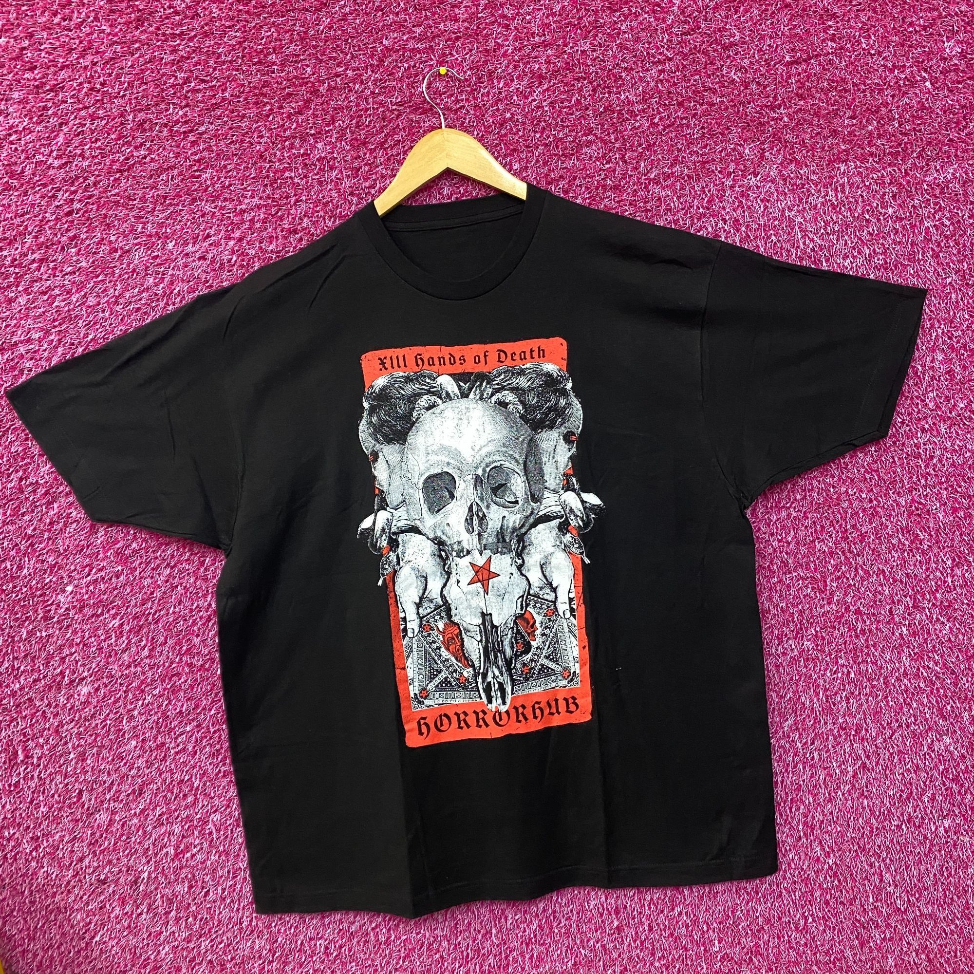 Other Horror Hub Hands Of Death T-Shirt 2XL Size US XXL / EU 58 / 5 - 2 Thumbnail