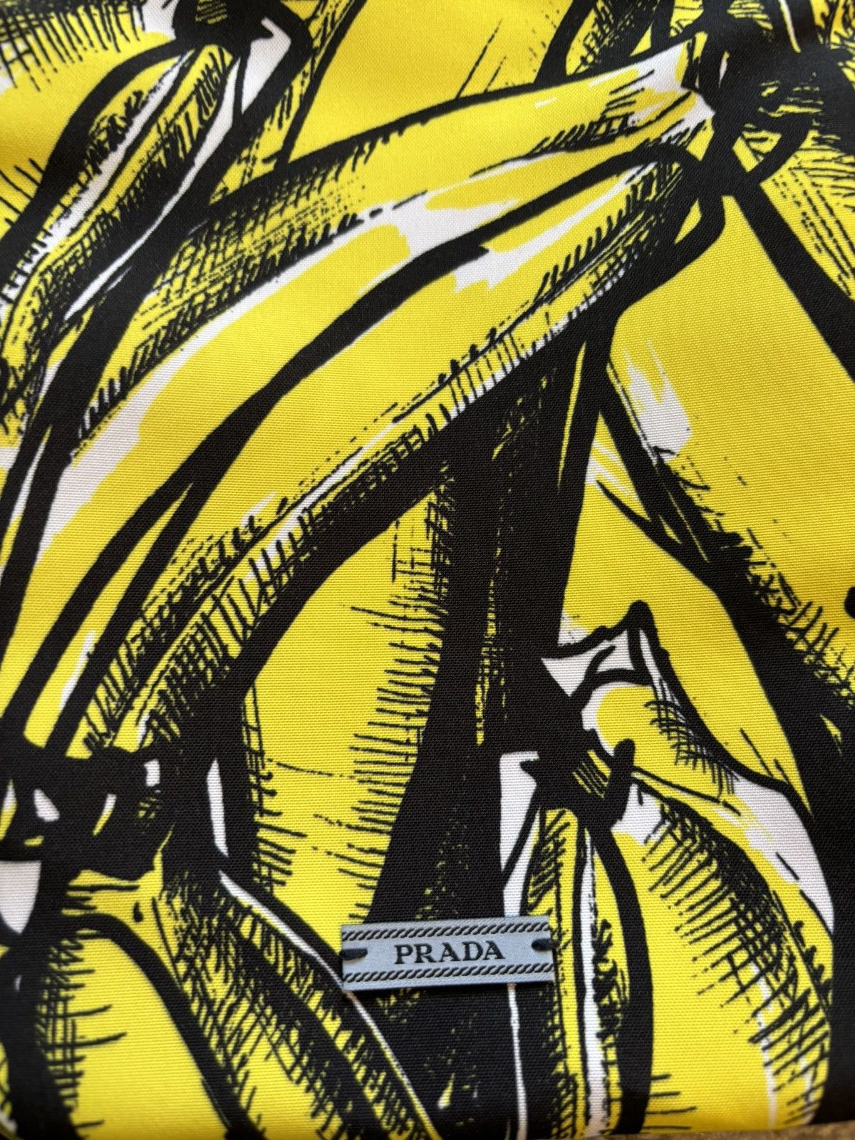 Prada Prada banana drawstring bag Size ONE SIZE - 3 Thumbnail