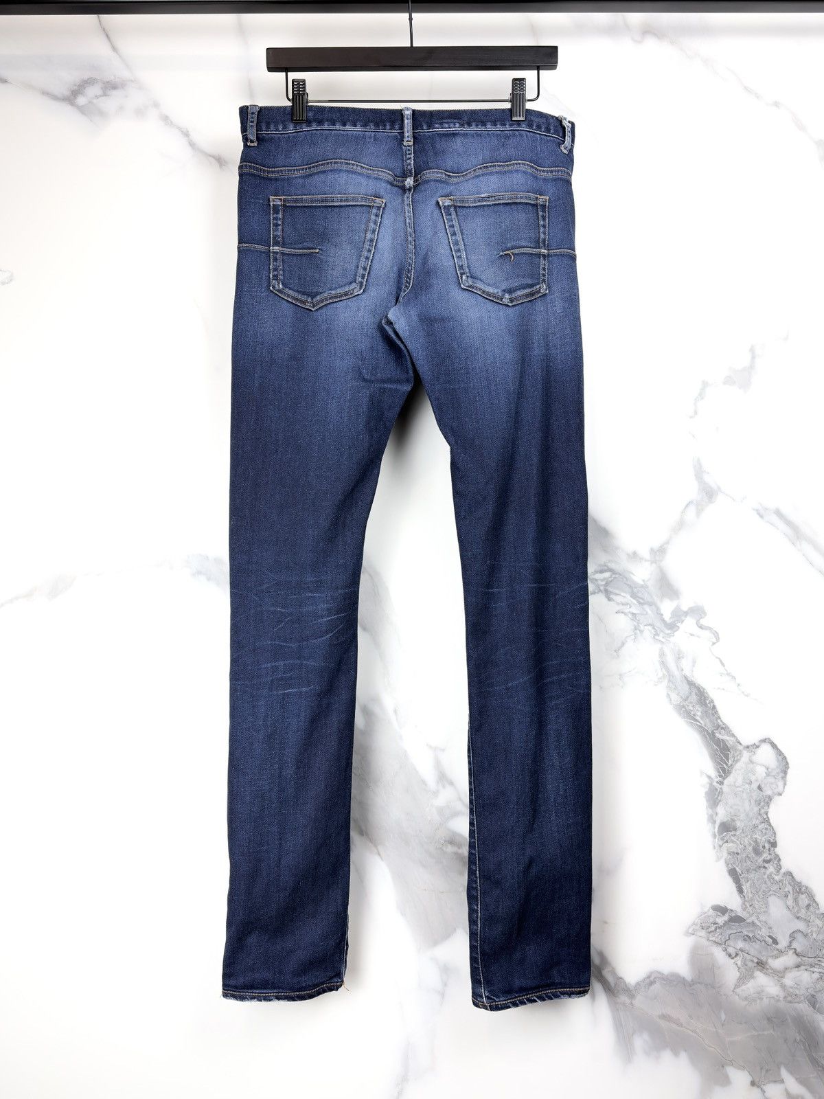 Dior Dior Homme Skinny Stretch Indigo Blue Denim Jeans KVA Size US 33 - 2 Thumbnail