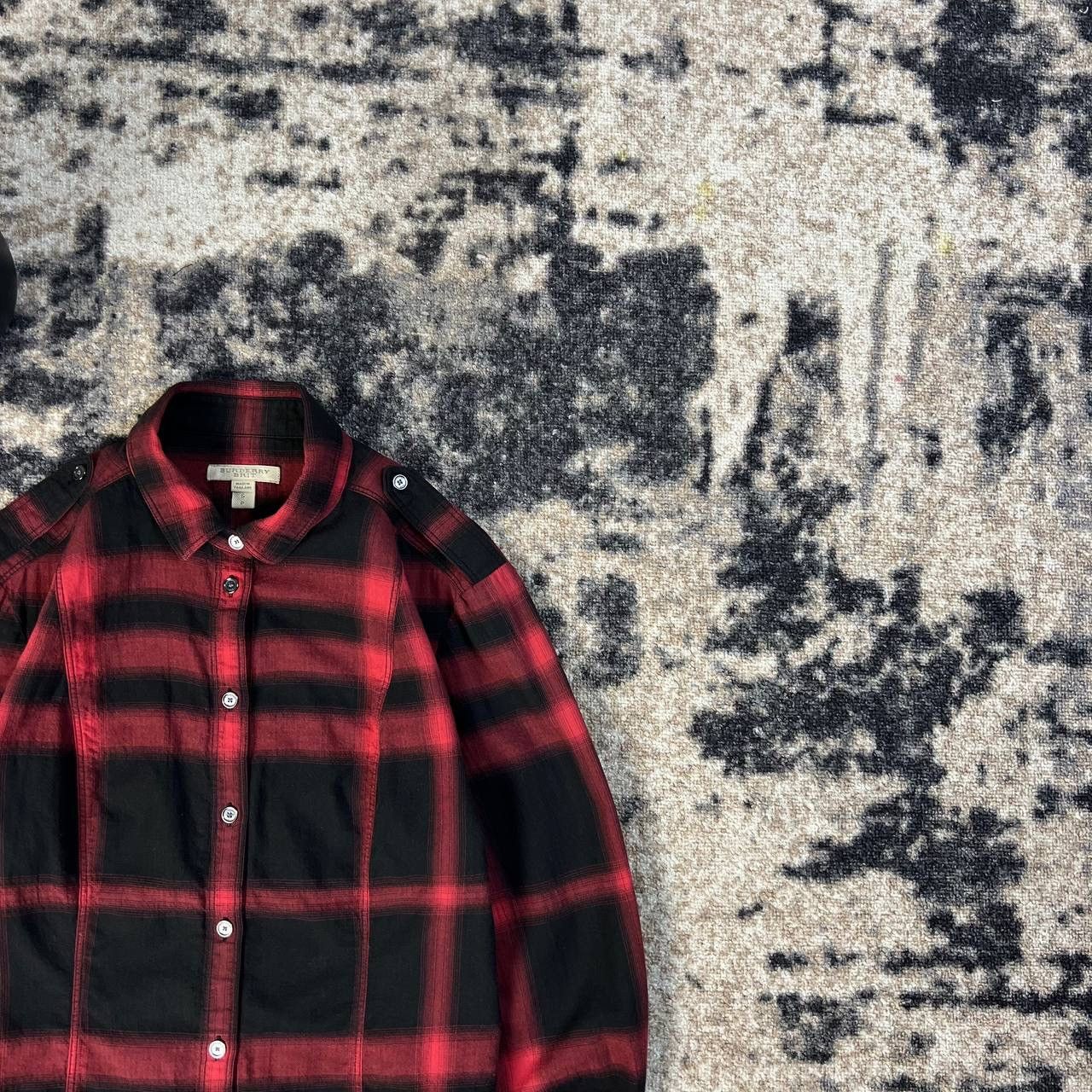 Burberry Burberry Luxury Plaid Flannel Button Up Shirt Size S / US 4 / IT 40 - 2 Thumbnail