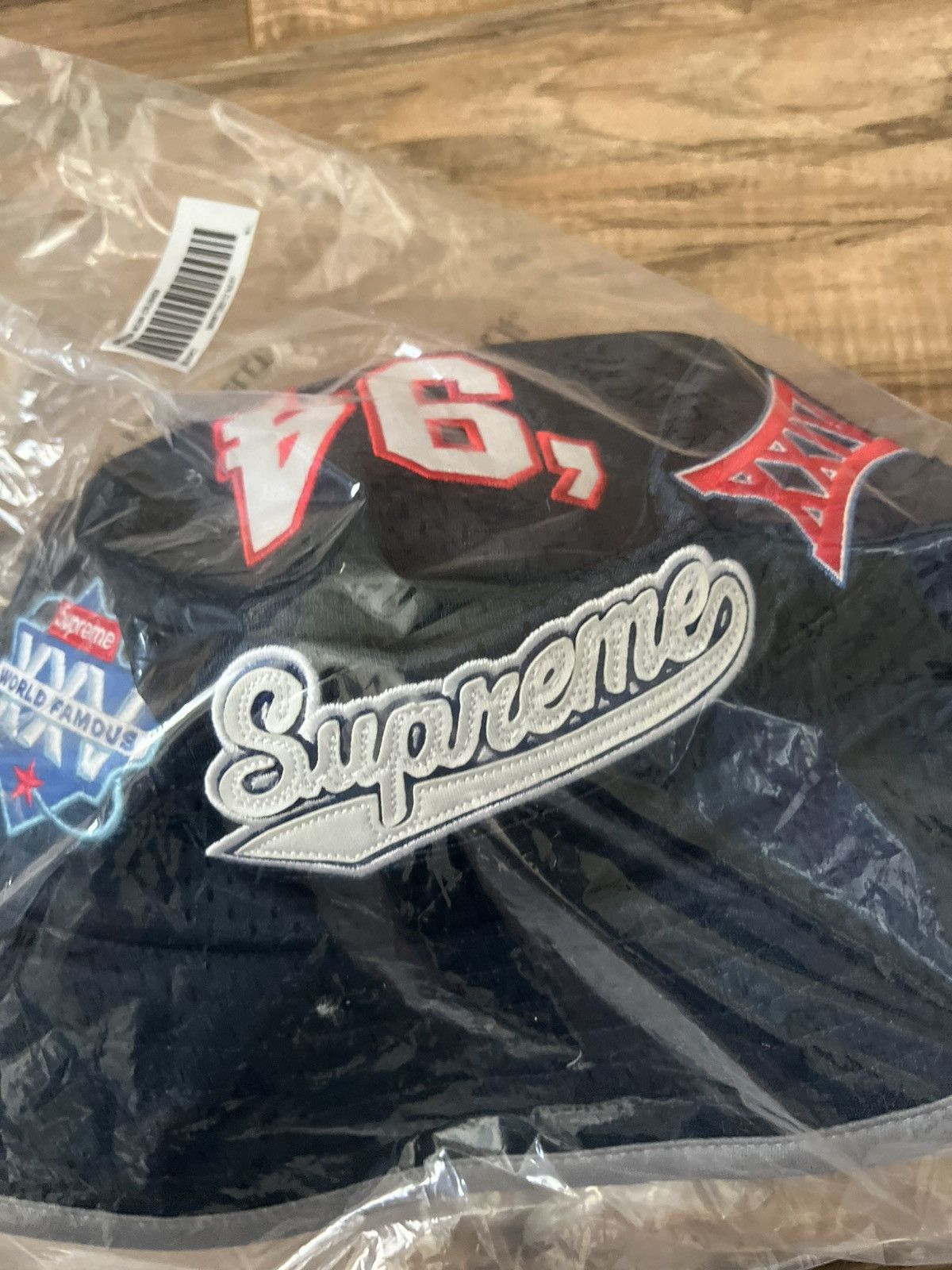 Supreme Supreme Playoffs Mesh Crusher Hat Size ONE SIZE - 3 Thumbnail