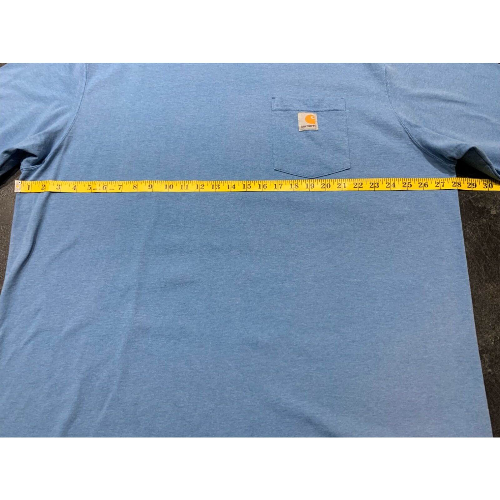 Carhartt Carhartt Blue Crewneck Short Sleeve Sweatshirt Men's 2XL Size US XXL / EU 58 / 5 - 7 Thumbnail