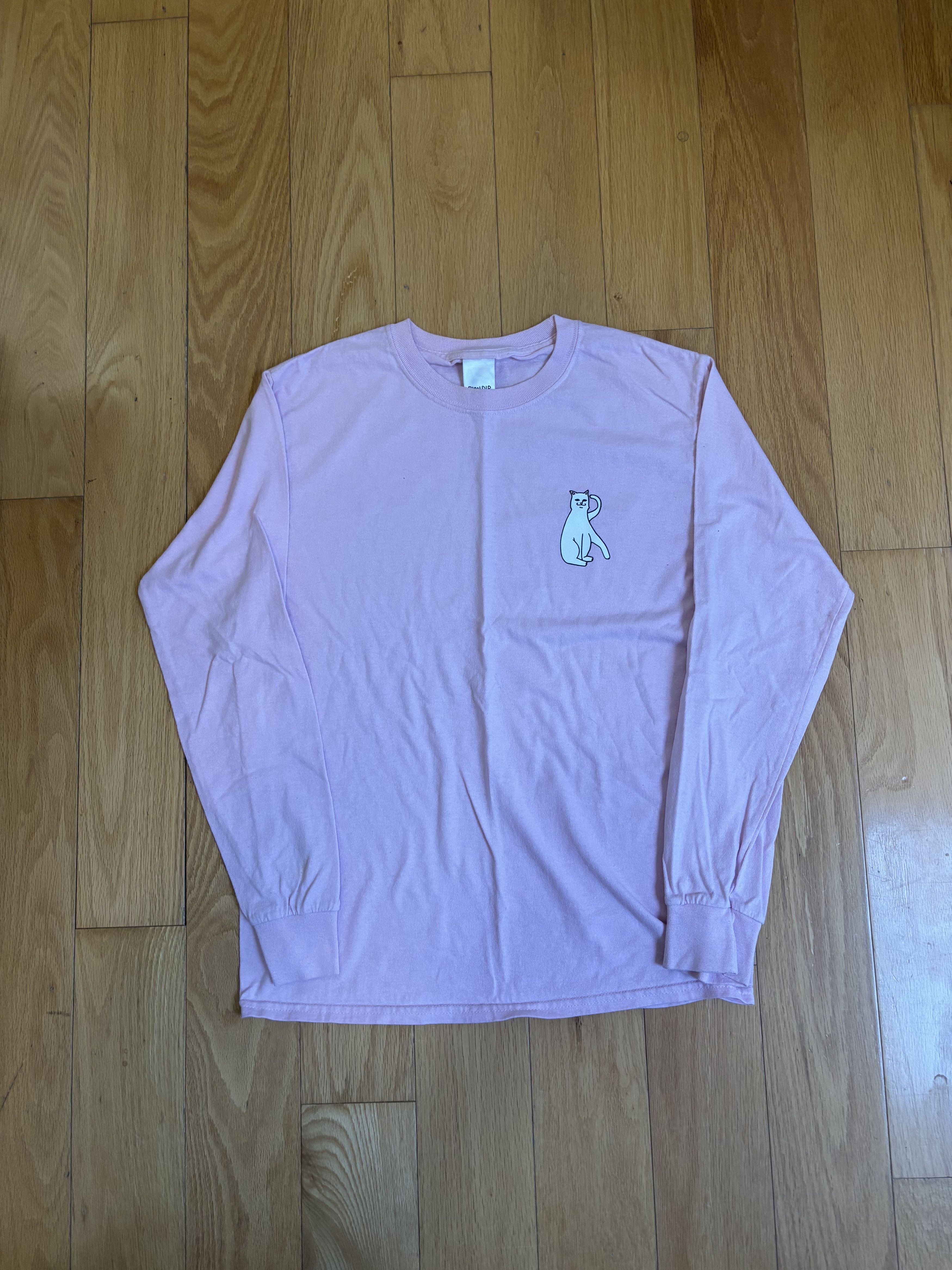 RIPNDIP Ripndip Cat Letter Longsleeve Shirt S Size US S / EU 44-46 / 1 - 1 Thumbnail