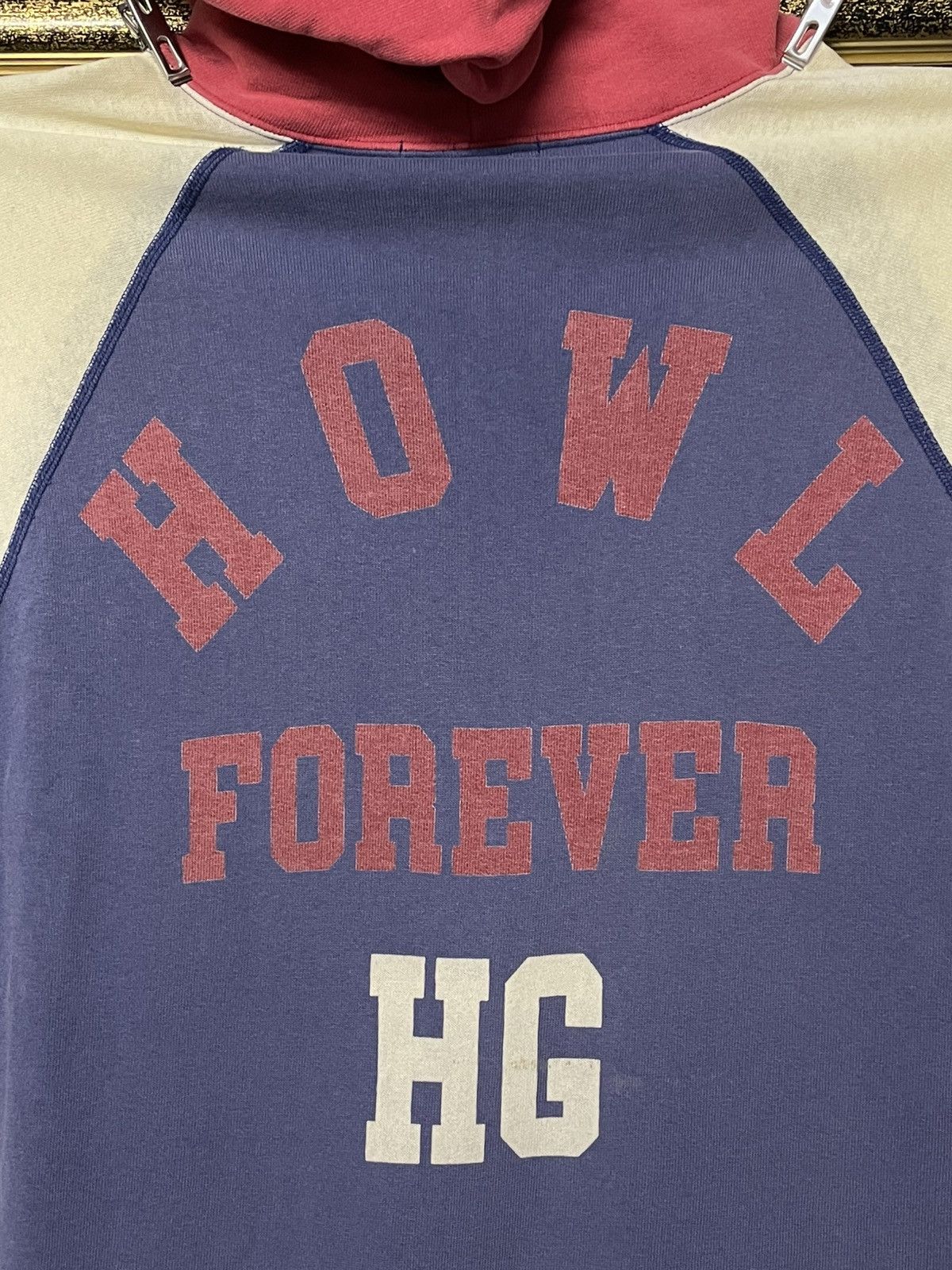 Hysteric Glamour Hysteric Glamour Hoodie Howl Forever Athletc Vibe Distressed Size US L / EU 52-54 / 3 - 3 Thumbnail