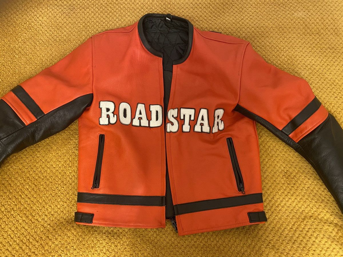 Other ROADSTAR Leather Motorcycle Jacket – Vintage Racing Style Size US L / EU 52-54 / 3 - 1 Thumbnail