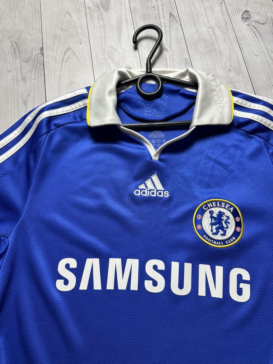 Adidas × Chelsea Soccer × Vintage Vintage adidas Chelsea soccer jersey Samsung size S/M Size US S / EU 44-46 / 1 - 5 Thumbnail