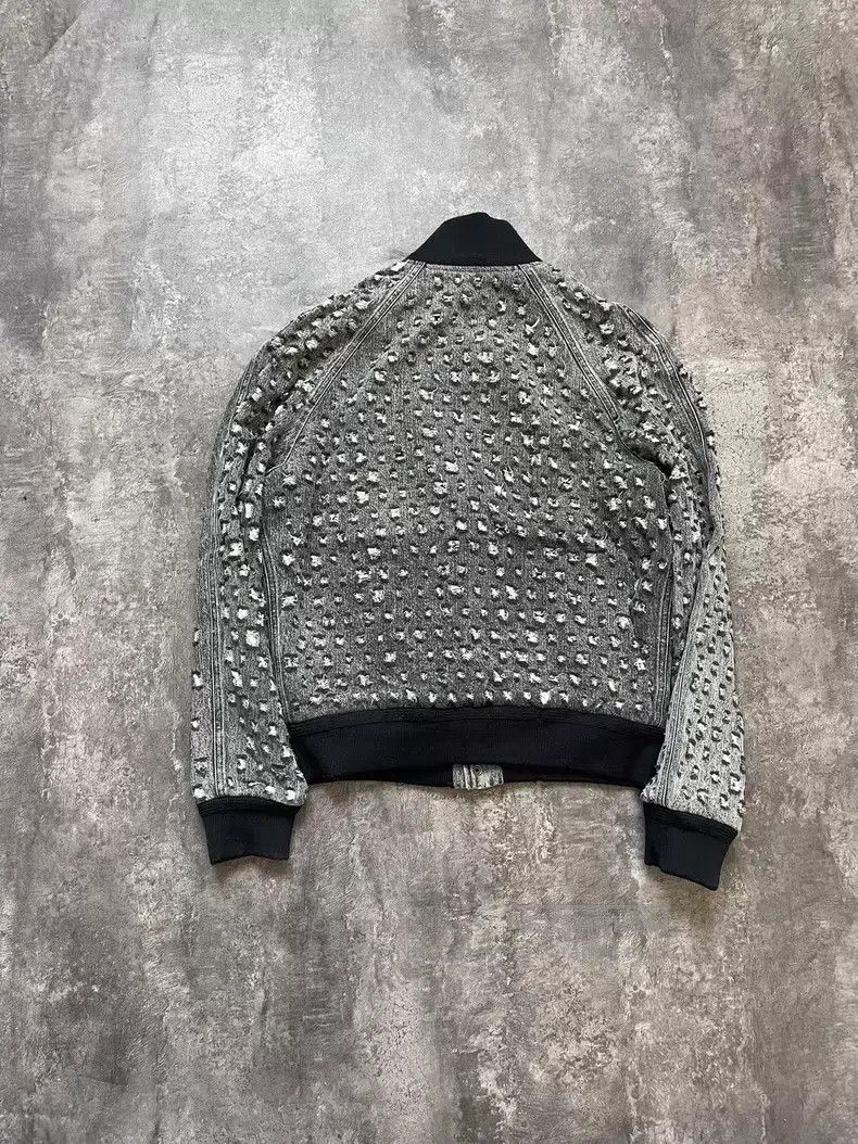Saint Laurent Paris Saint Laurent Paris Distressed Denim Jacket Size US M / EU 48-50 / 2 - 6 Thumbnail