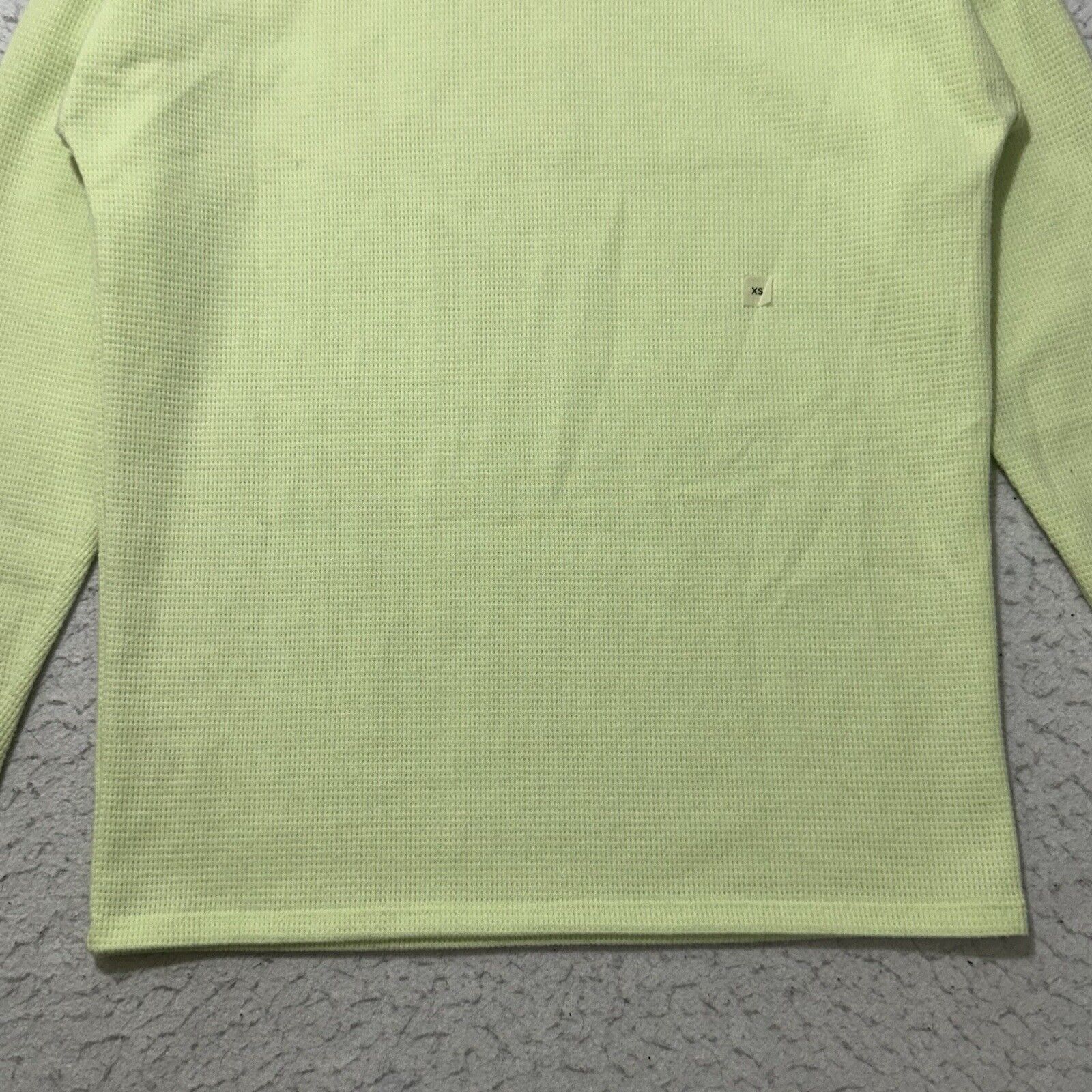Loft LOFT Women's XS Lime Green Long Sleeve Mock Neck Sweater Size XS / US 0-2 / IT 36-38 - 5 Thumbnail