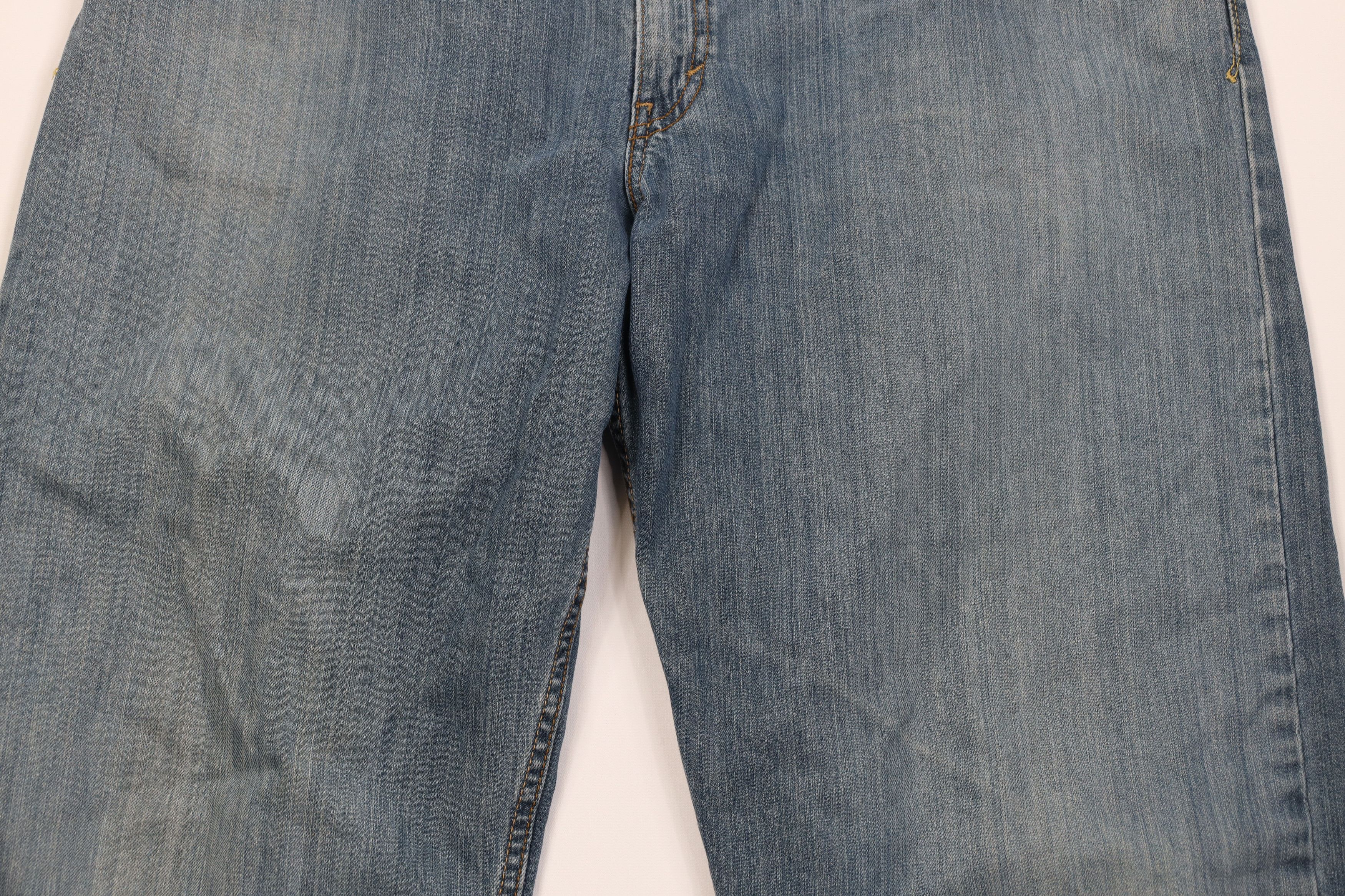 Levi's Vintage Y2K Levis Silvertab Fit Wide Leg Denim Jeans Blue Size US 38 / EU 54 - 3 Thumbnail