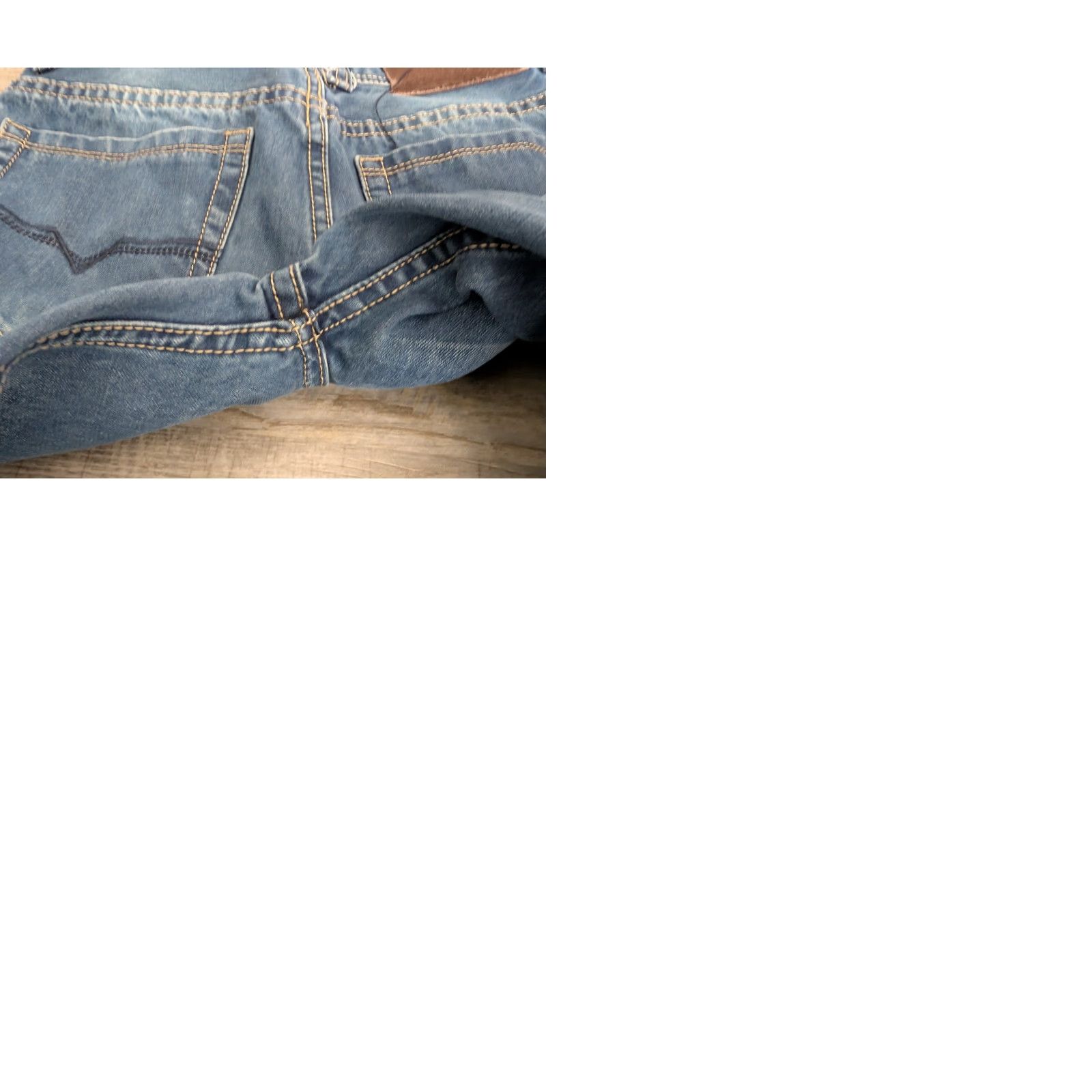 Diesel VINTAGE Diesel Women's Jeans 29 Italy Distressed Whiskered Faded 5-Pocket Denim Blue Adjustable Logo Retro 90s City Y2K Jeans Womens Size 29" - 11 Thumbnail