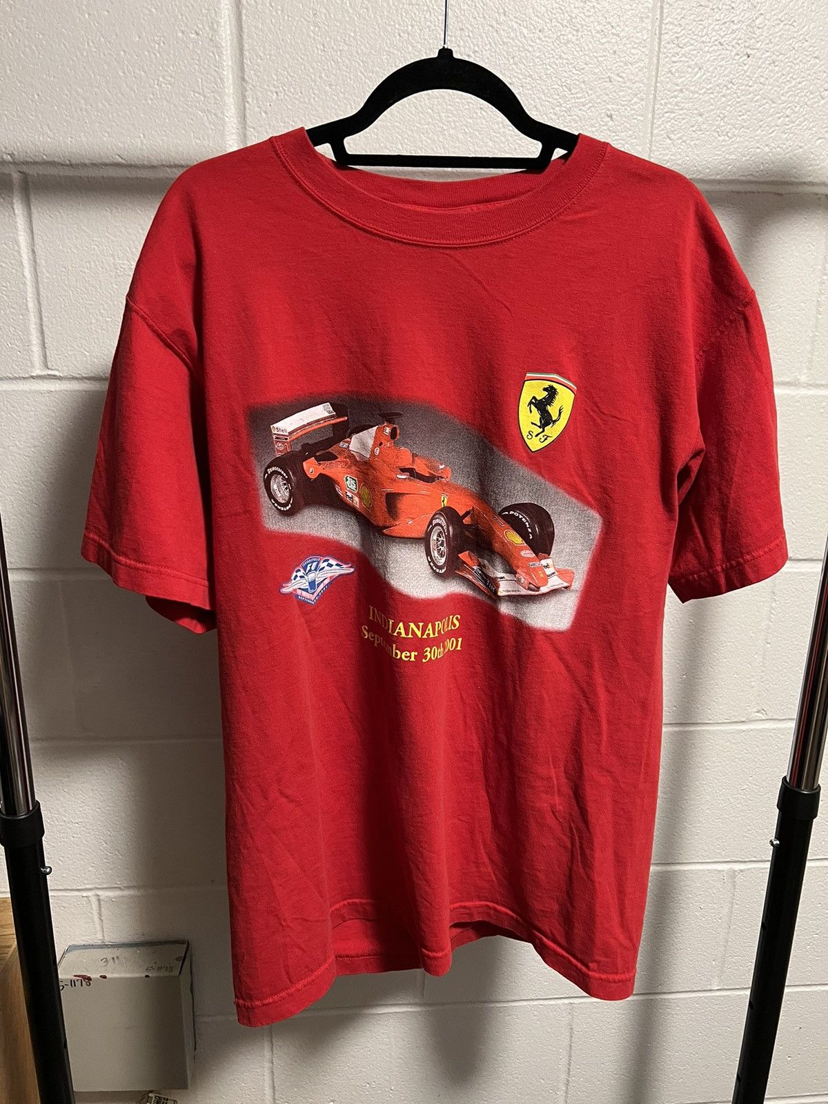 Ferrari × Vintage Vintage Formula One Ferrari T-Shirt F1 Indianapolis 2001 Size US L / EU 52-54 / 3 - 1 Thumbnail