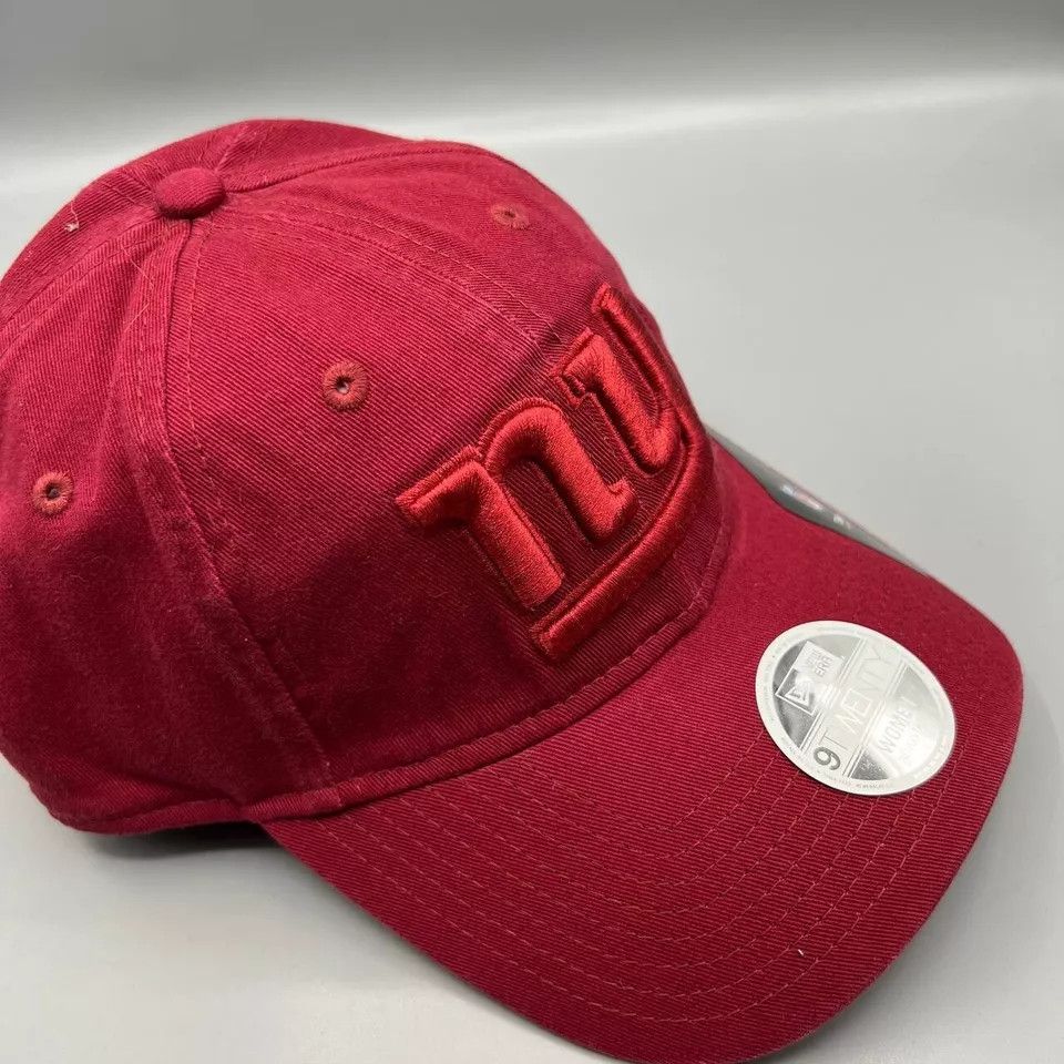 New Era New York Giants Hat Women Red Strap Back Cap New Size ONE SIZE - 3 Thumbnail