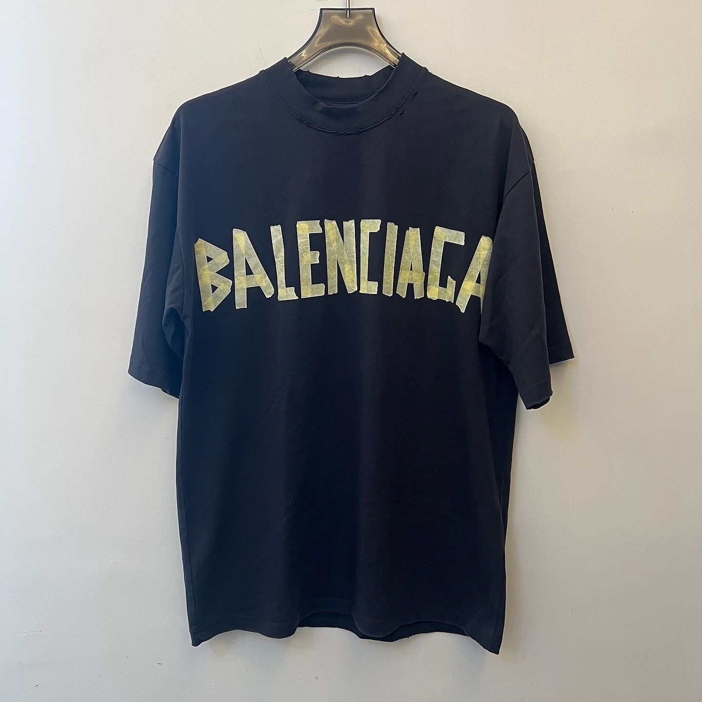 Balenciaga Balenciaga Monogram Logo T-Shirt Size M Size US M / EU 48-50 / 2 - 1 Thumbnail