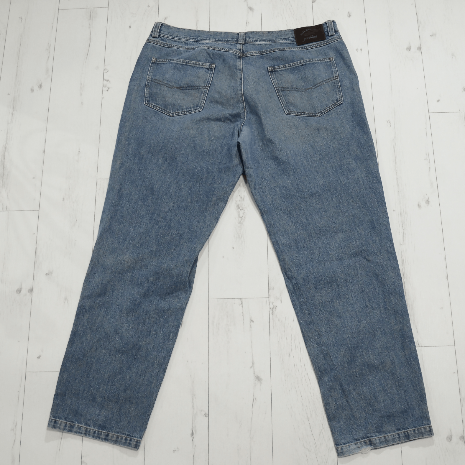 Paul & Shark × Vintage Vintage Paul & Shark Yachting Jeans Big Size 42 Blue Denim Size US 42 / EU 58 - 5 Thumbnail