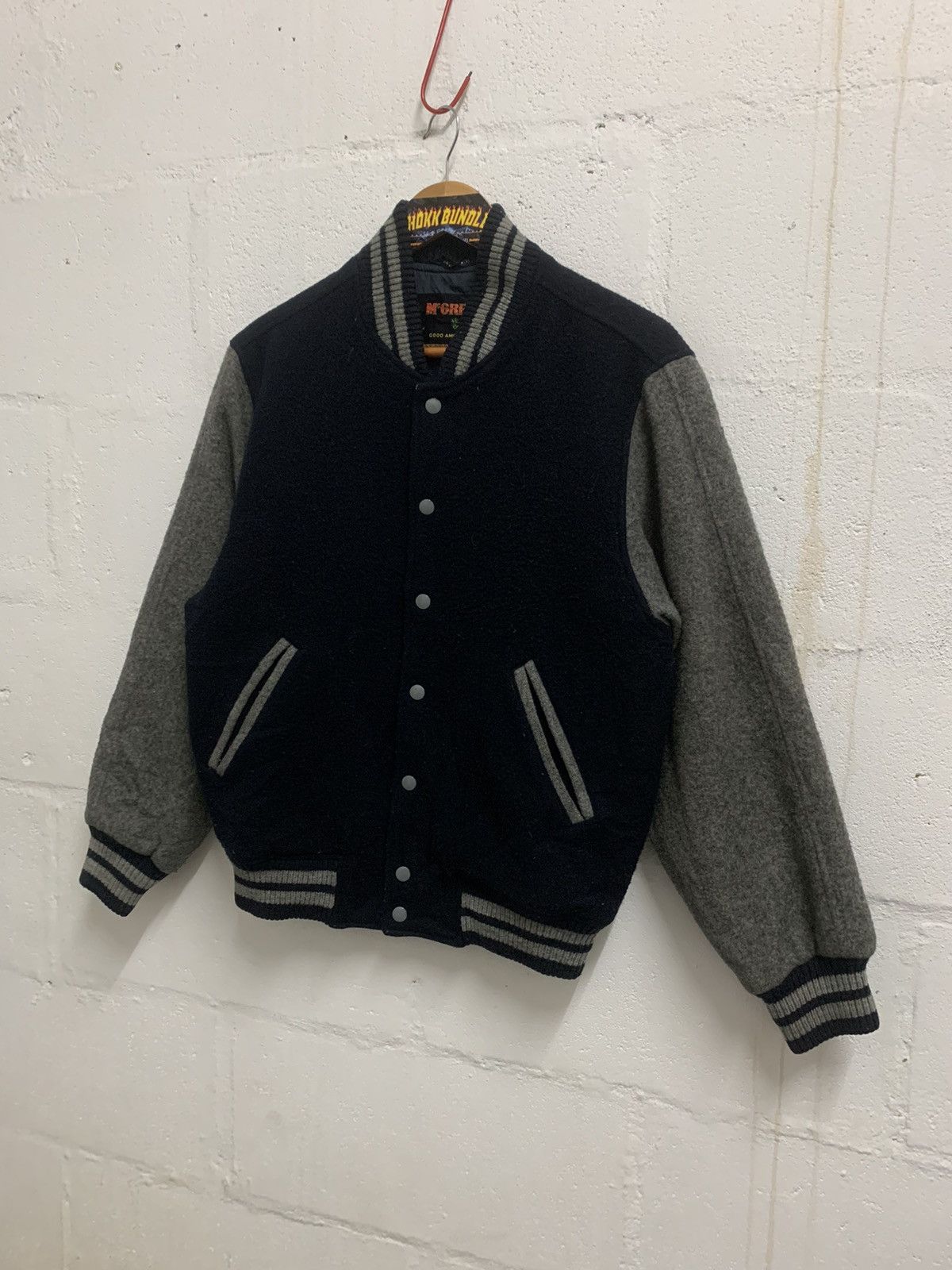 Japanese Brand × McGregor × Vintage Vintage Mc Gregor Bombers Jacket Wool Size US M / EU 48-50 / 2 - 2 Thumbnail