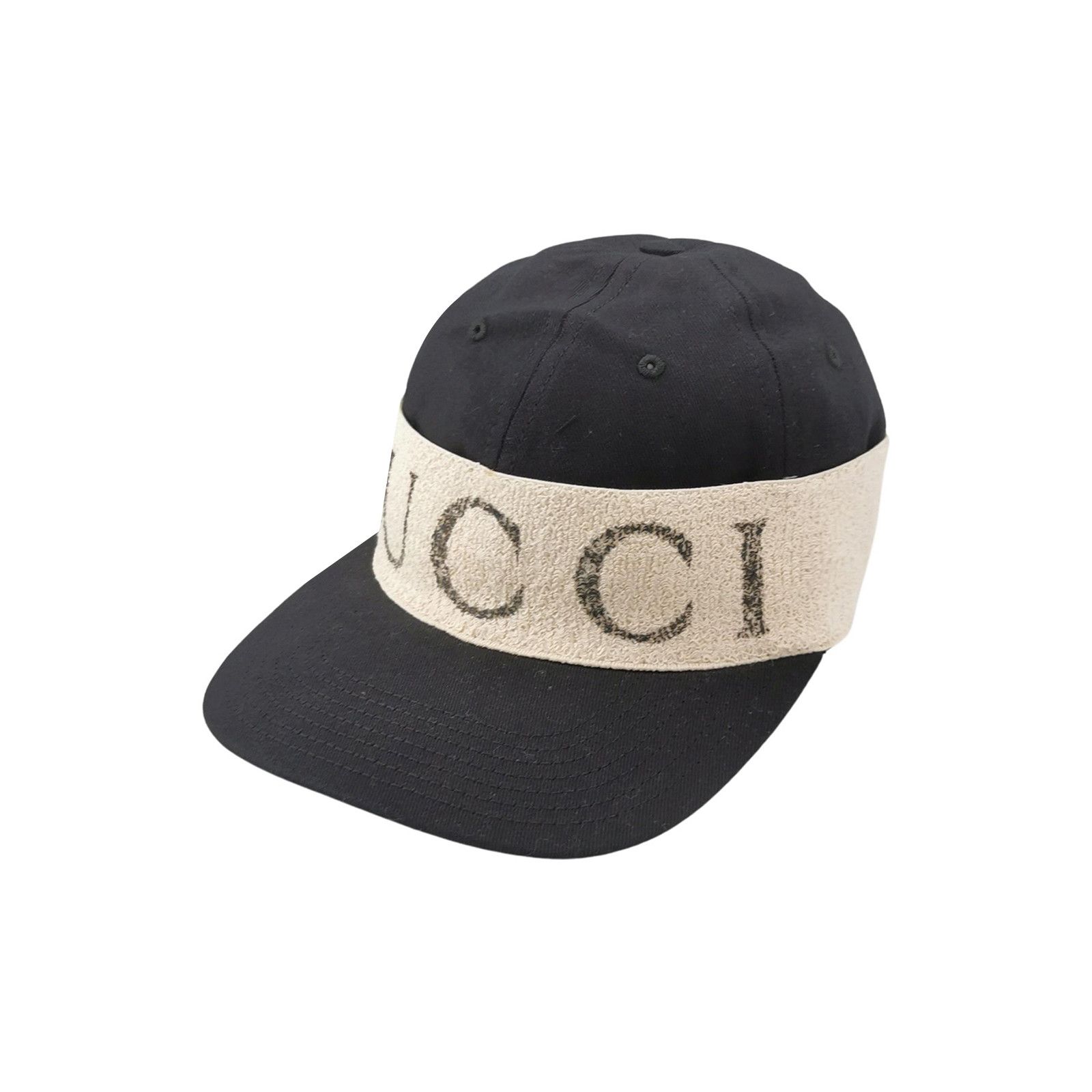 Gucci Gucci Logo Terry Band Baseball Hat ONE SIZE Size ONE SIZE - 1 Thumbnail