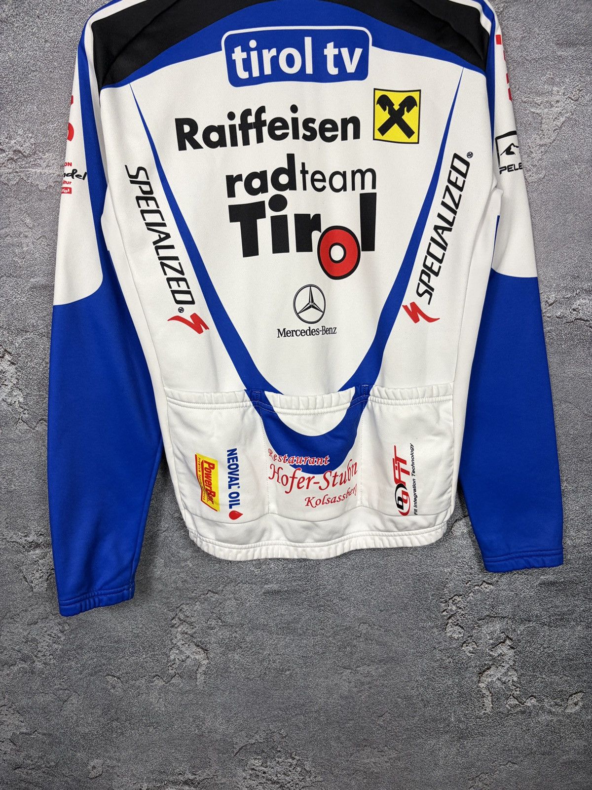 Bicycle Biemme Vintage Bicycle Jersey Long Sleeve Mercedes Benz Size US M / EU 48-50 / 2 - 12 Thumbnail