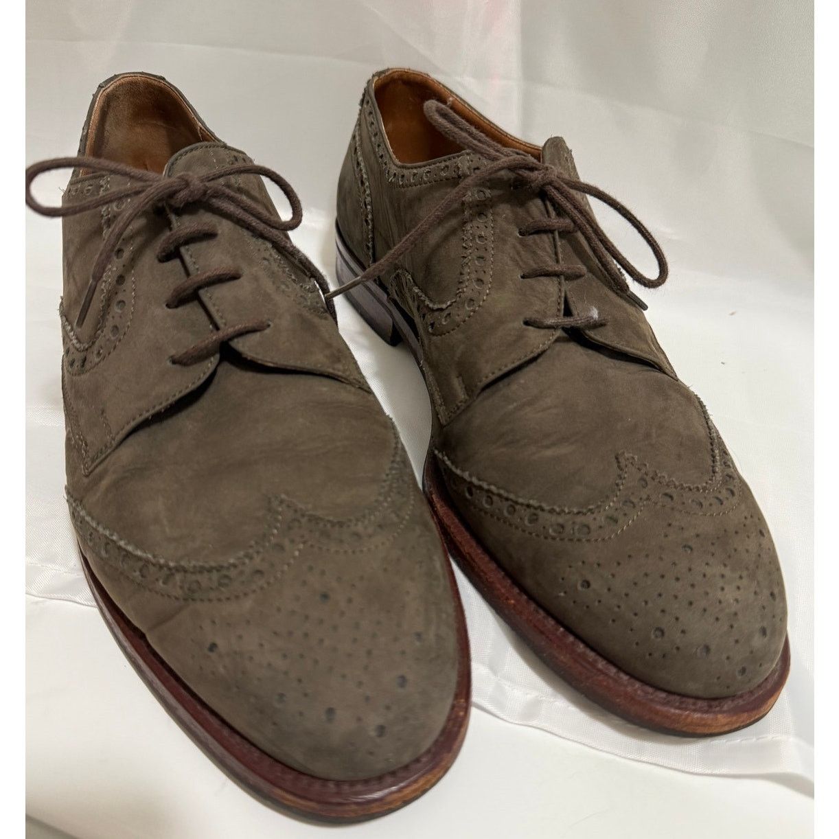 Vintage Men\'s Mauri Suede Dress Shoes - 11\