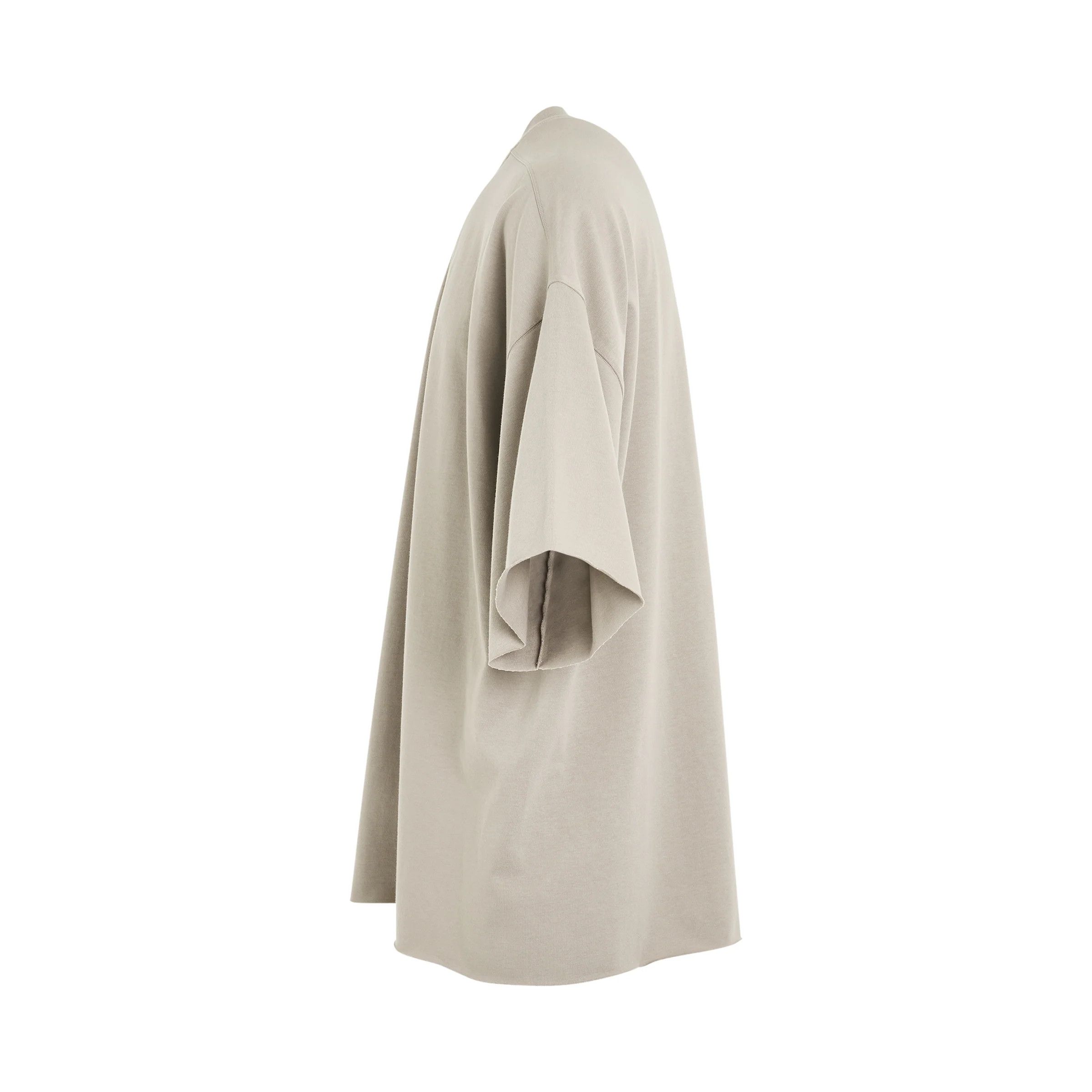 Rick Owens o1mris0824 Jersey Tommy T-Shirt in Pearl Size US S / EU 44-46 / 1 - 3 Thumbnail