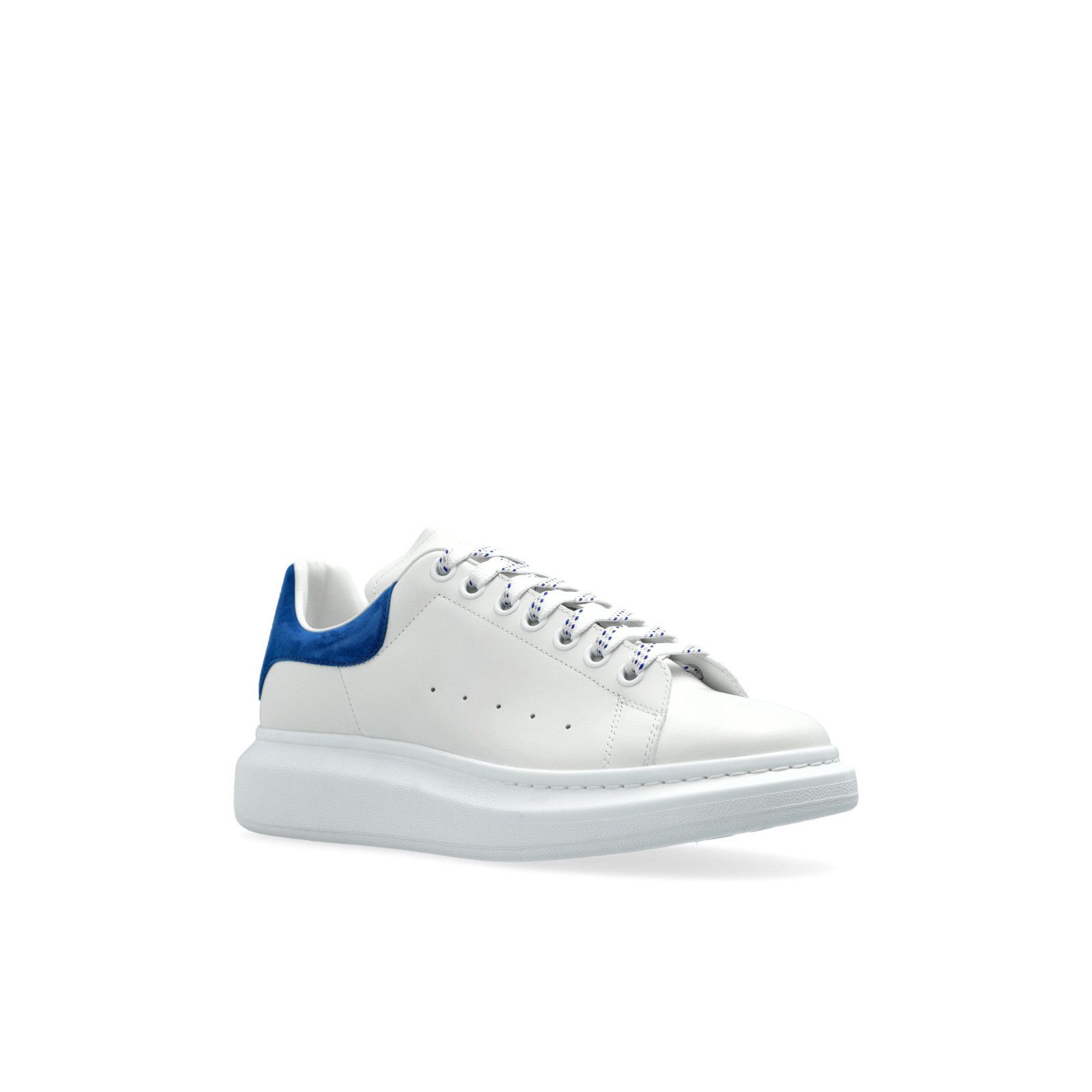 Alexander McQueen ALEXANDER MCQUEEN Men's Oversized White/Navy Sneakers New & Size US 8 / EU 41 - 2 Thumbnail