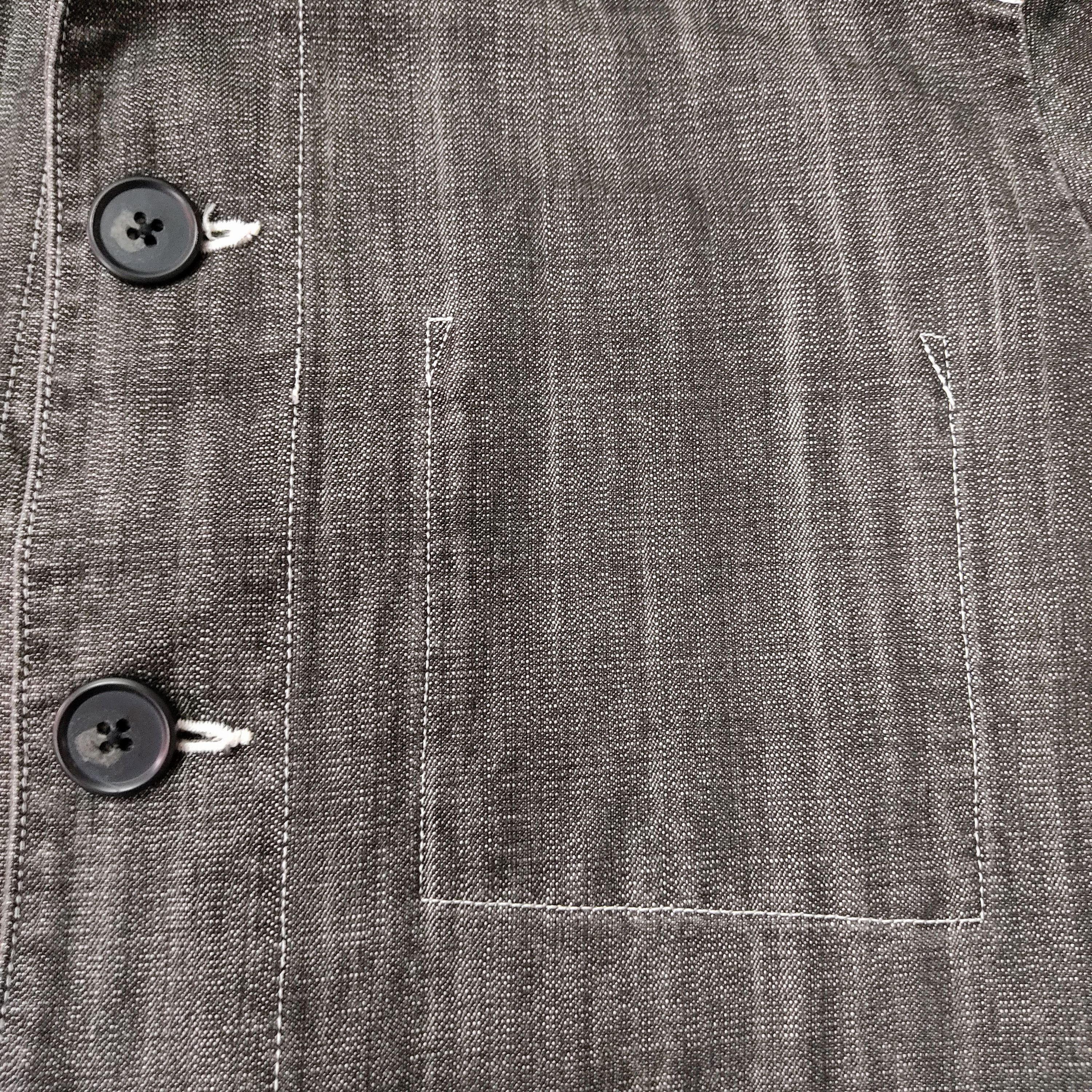 GOODENOUGH Rare! Complete Finesse by Fujiwara: Long Denim Chore Jacket Size US M / EU 48-50 / 2 - 10 Thumbnail