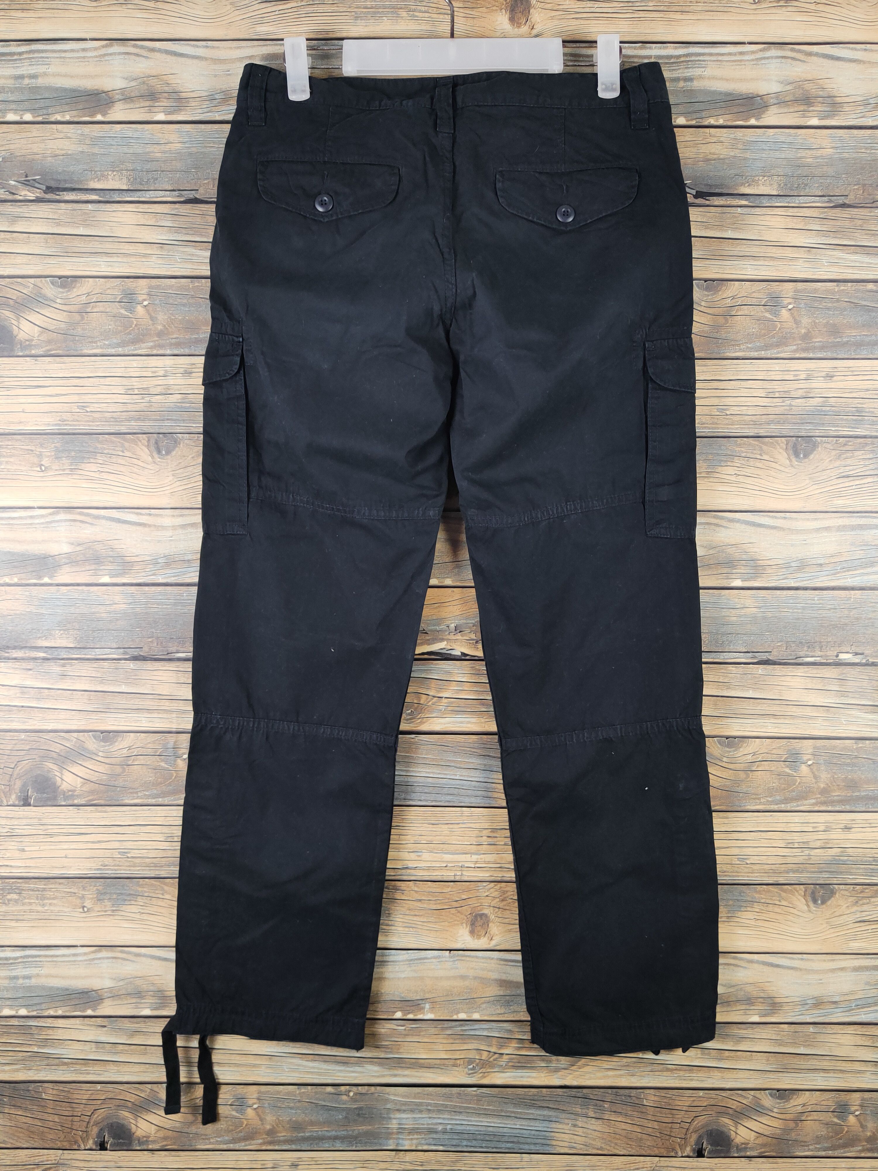 Uniqlo DL Uniqlo Black Multipocket Tactical Cargo Pants #1141 Size US 31 - 7 Thumbnail