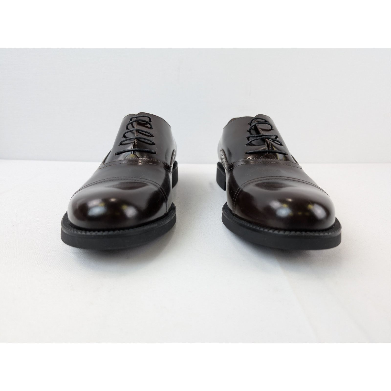 Gucci o1rshd1 Davis Bull men's leather cap-toe oxford shoes Boots Size US 12.5 / EU 45-46 - 9 Thumbnail