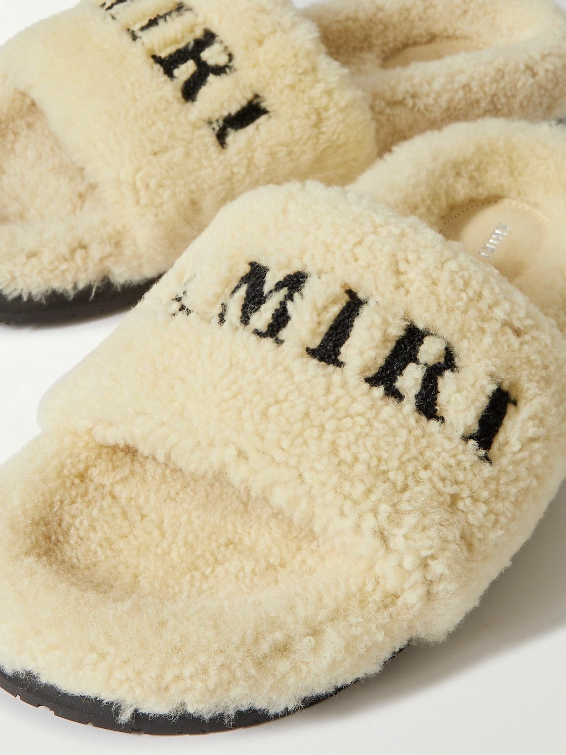 Amiri o1y0525 Slippers in Beige Size US 8 / EU 41 - 4 Thumbnail