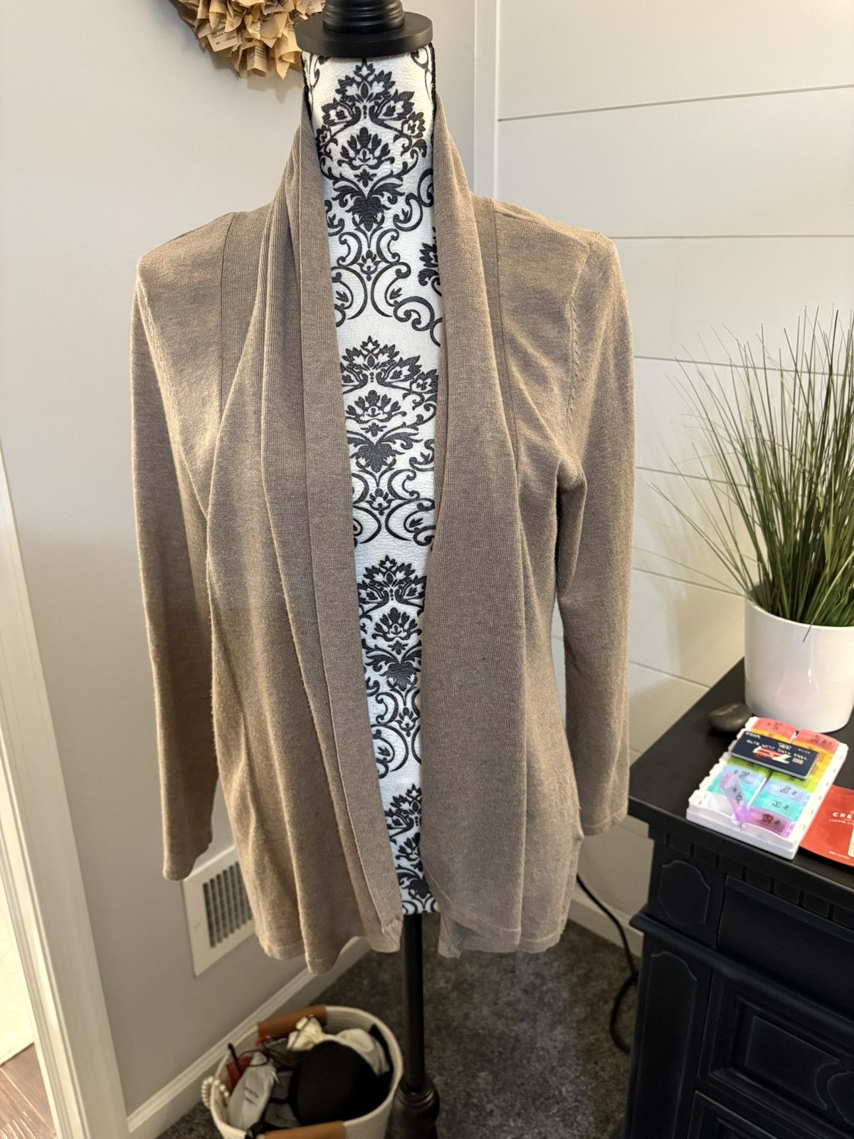 Other Tan size medium open front cardigan sweater Size M / US 6-8 / IT 42-44 - 1 Thumbnail