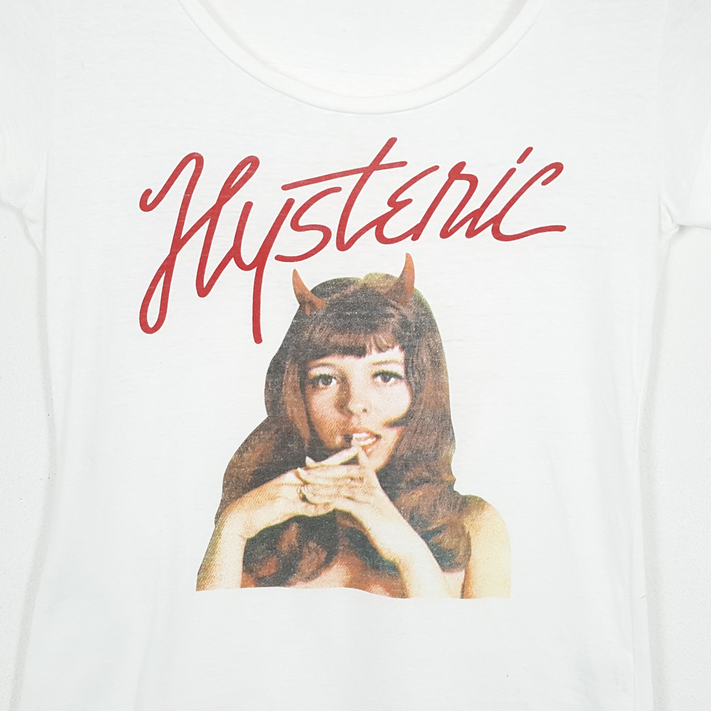 Hysteric Glamour × Japanese Brand × Vintage Vintage HYSTERIC GLAMOUR Japanese Fashion Brand T-Shirts Size XS / US 0-2 / IT 36-38 - 2 Thumbnail